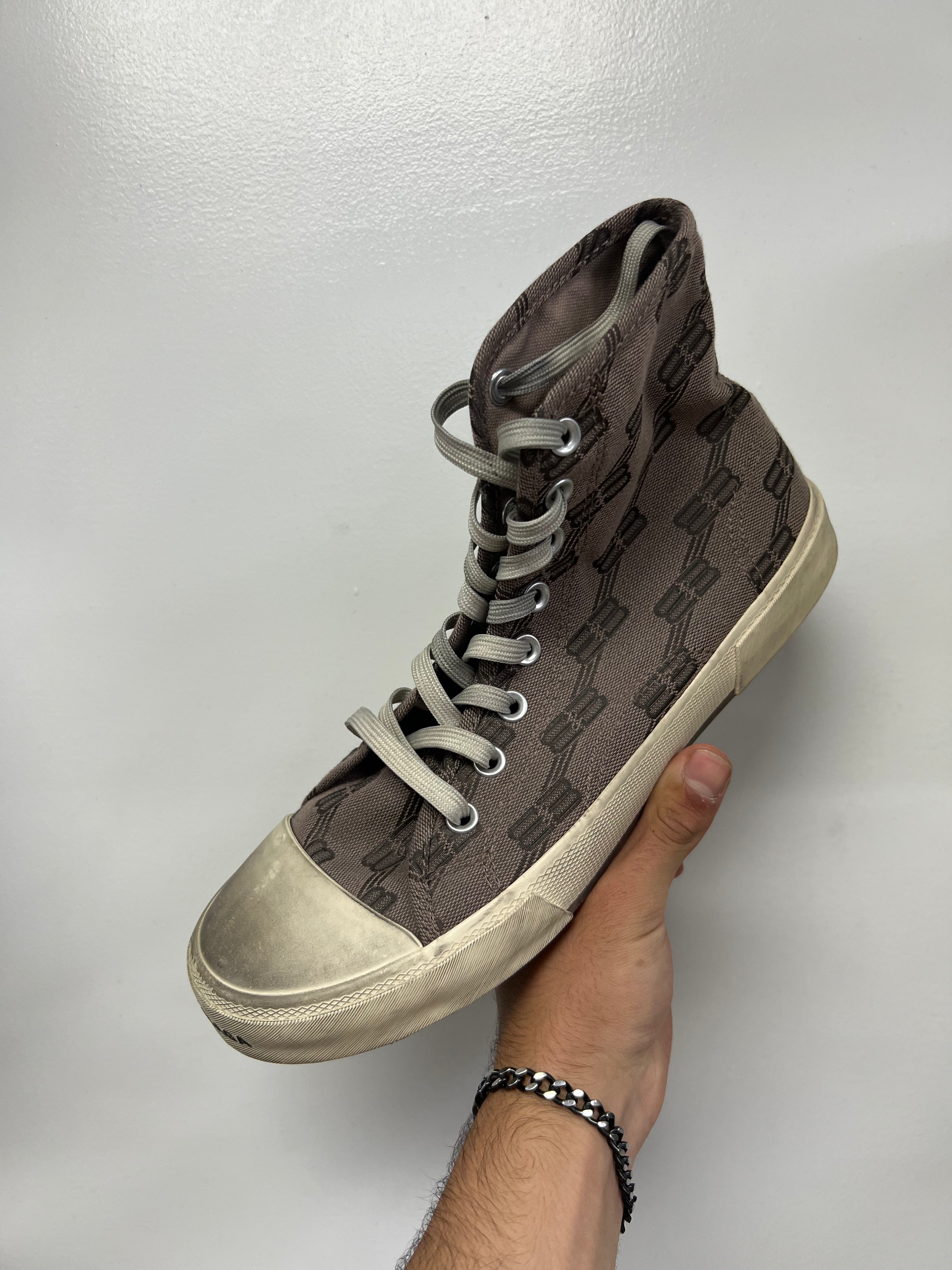 Balenciaga Paris High Brown Beige New 42 (US 9) With Box