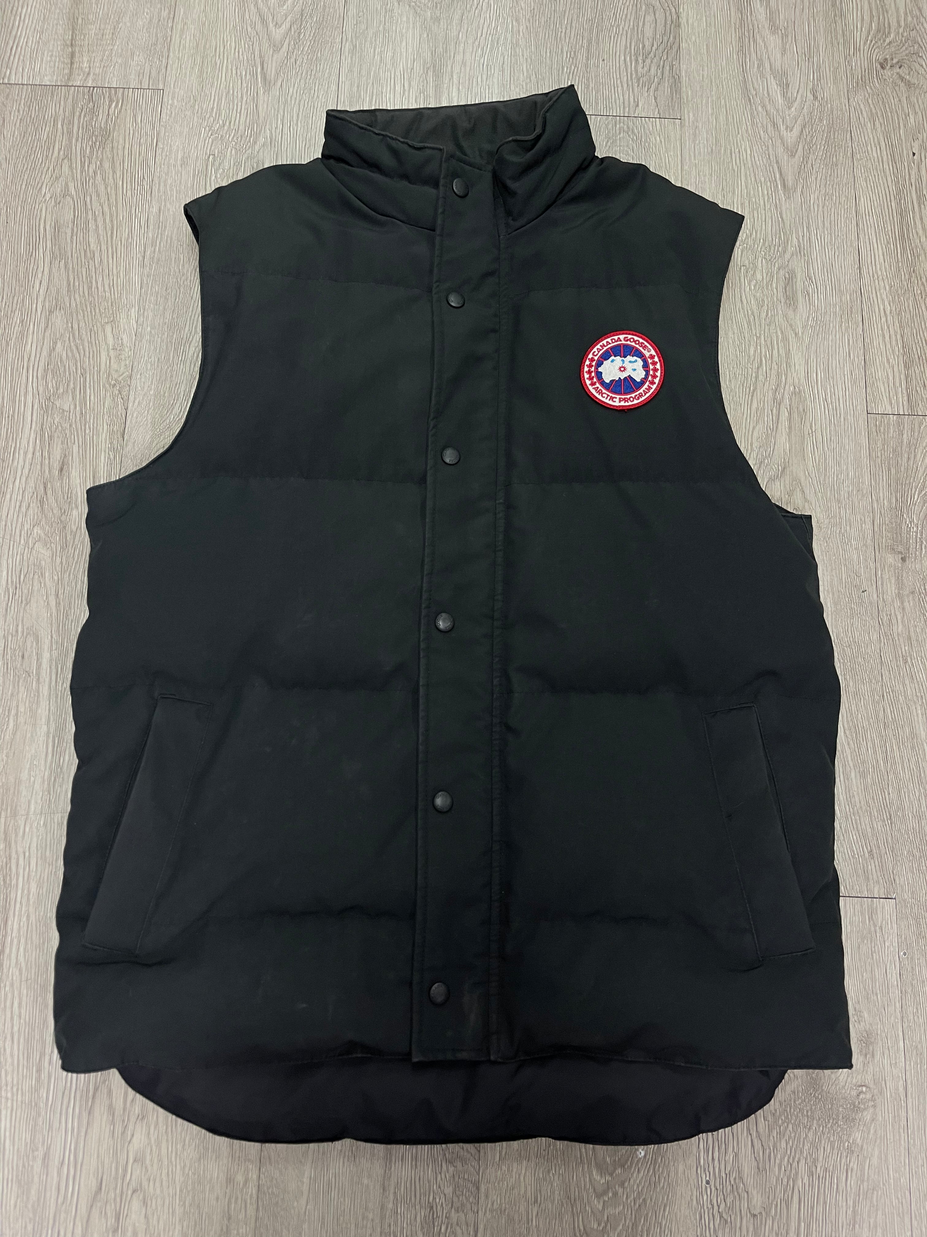 Canada Goose Black Puffer Vest