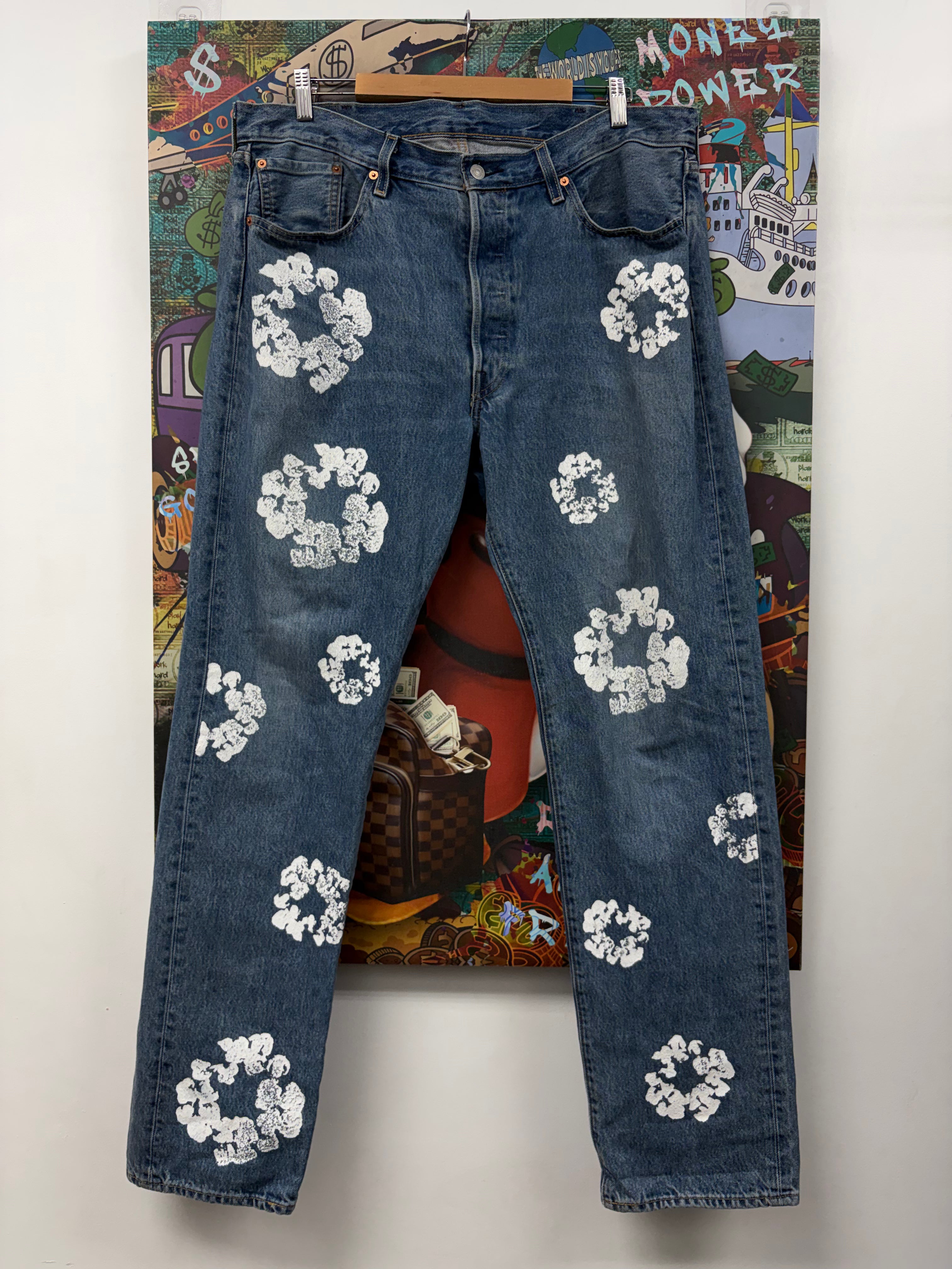 Denim Tears Lightwash Wreath Jeans
