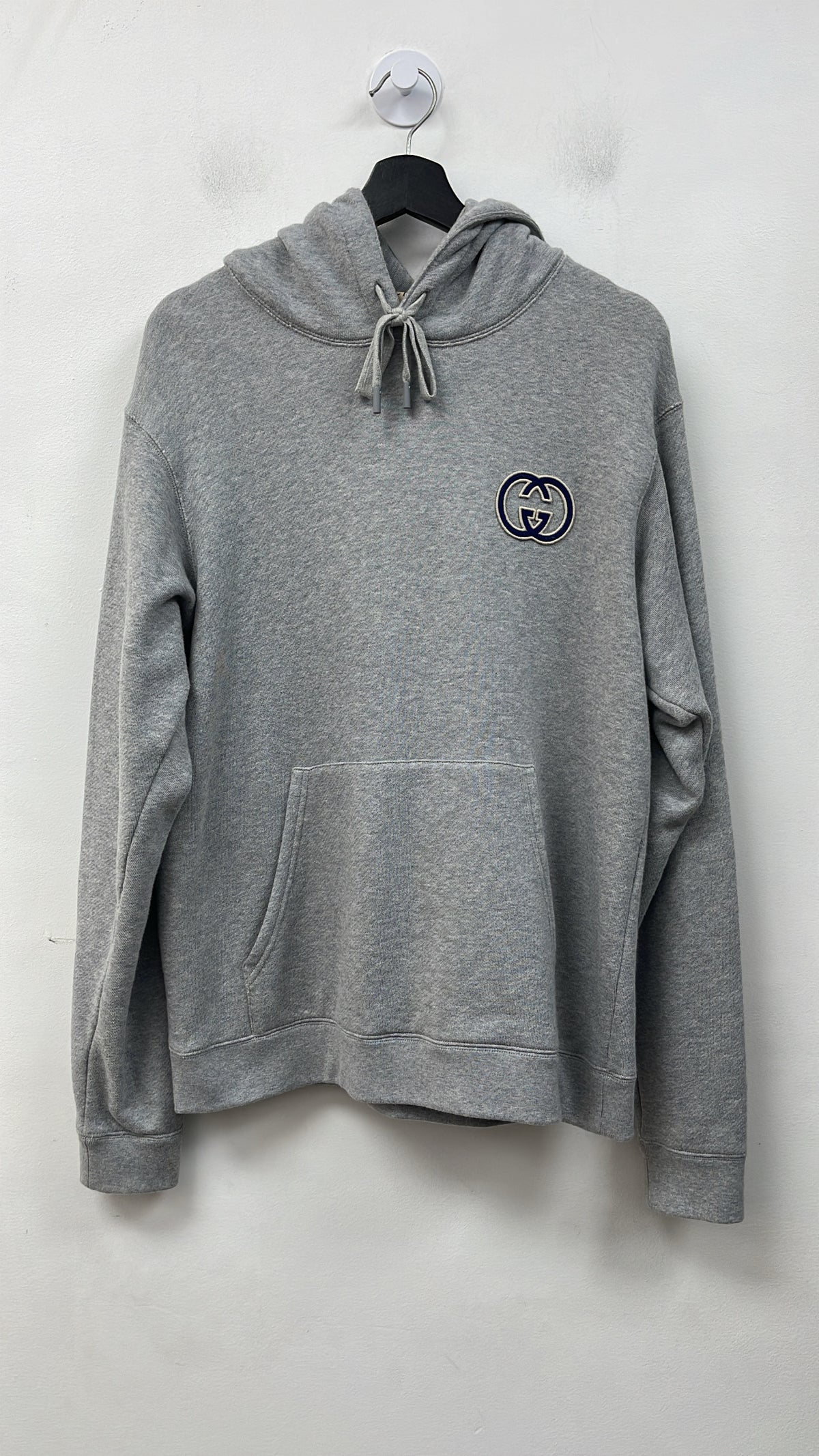 Gucci Grey Navy GG Hoodie