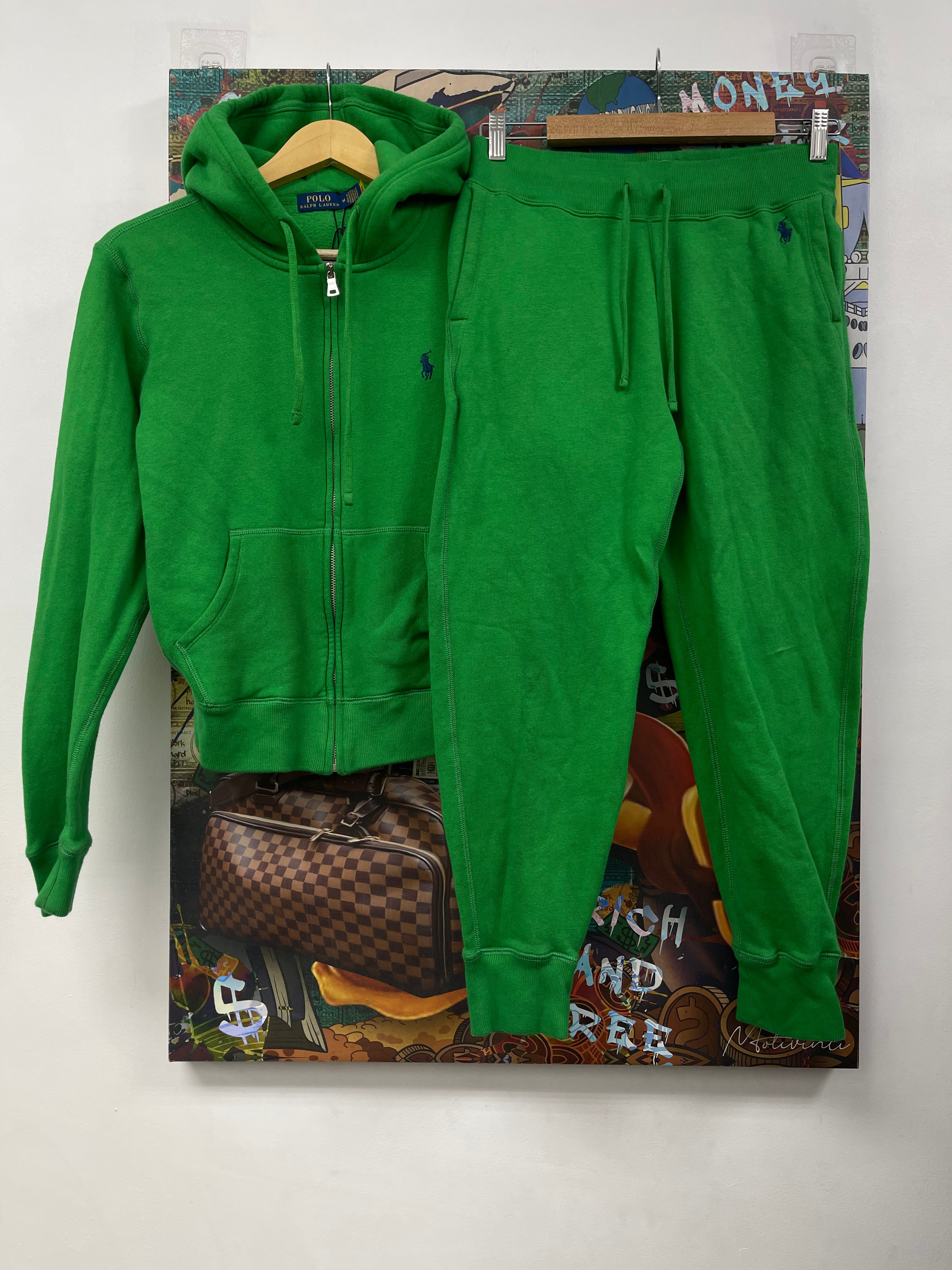 Polo Green Sweatsuit