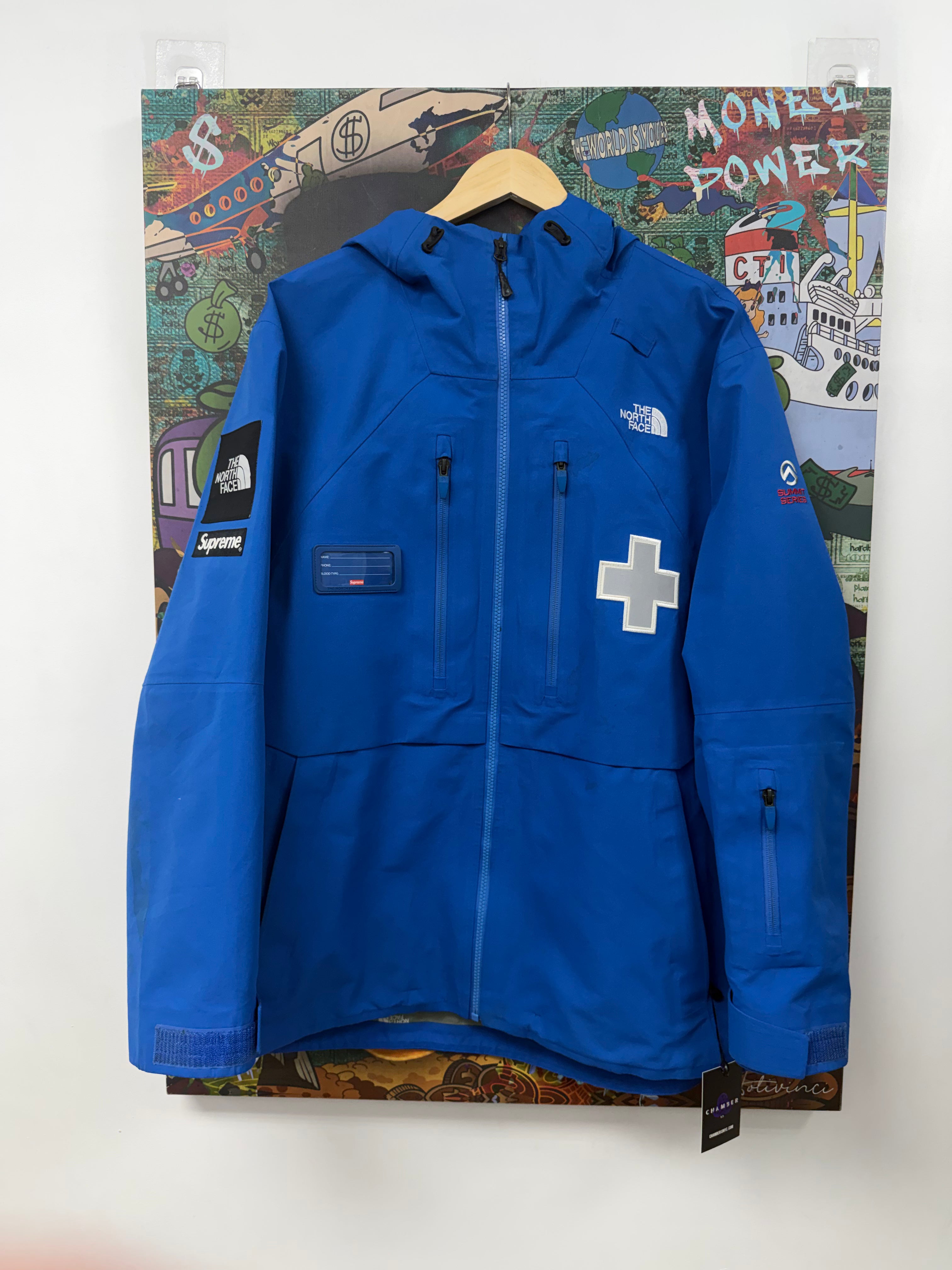 Supreme x Summit Series Blue Nylon Jacket