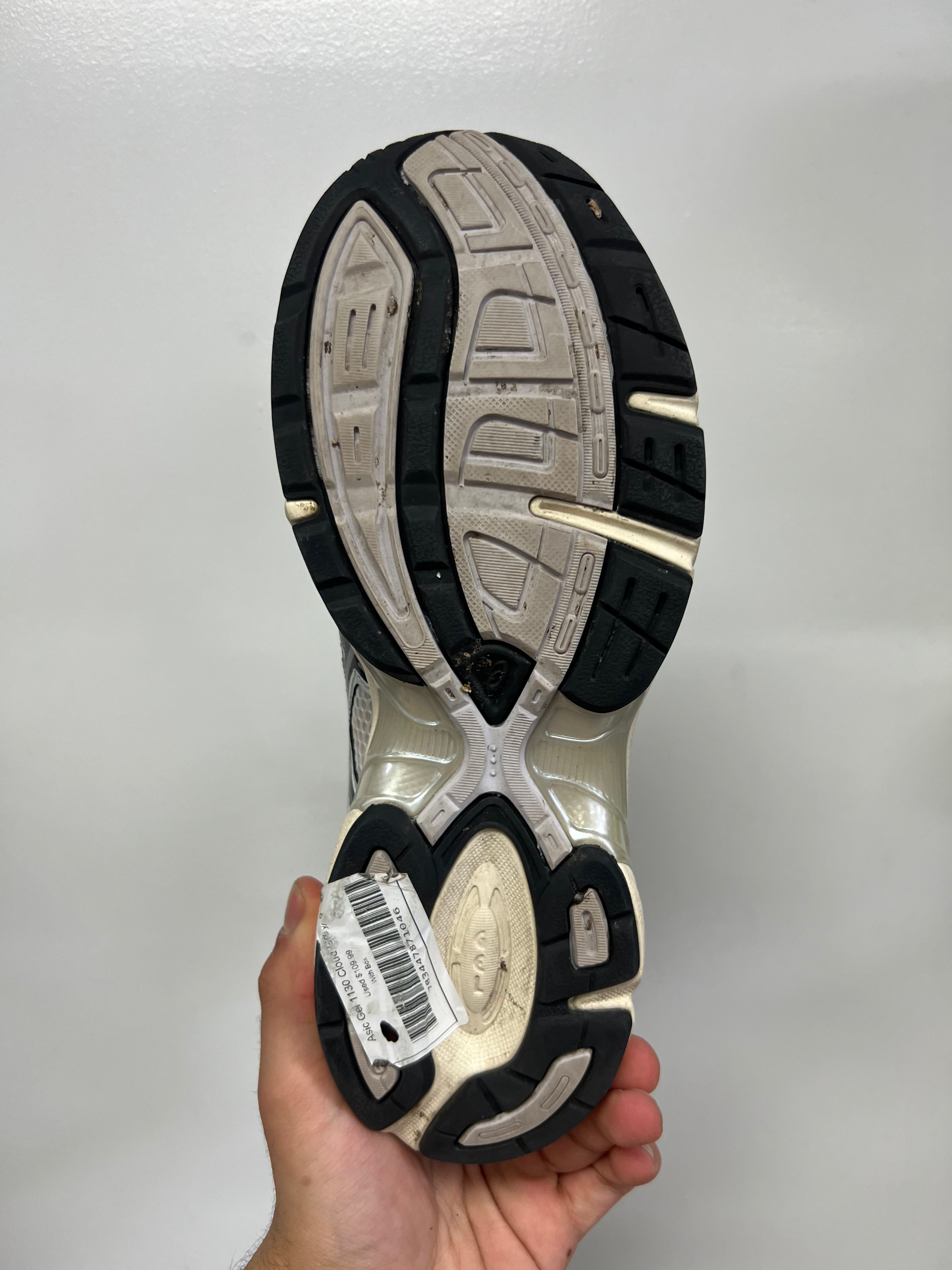Asic Gel 1130 Cloud Grey Used 9 With Box