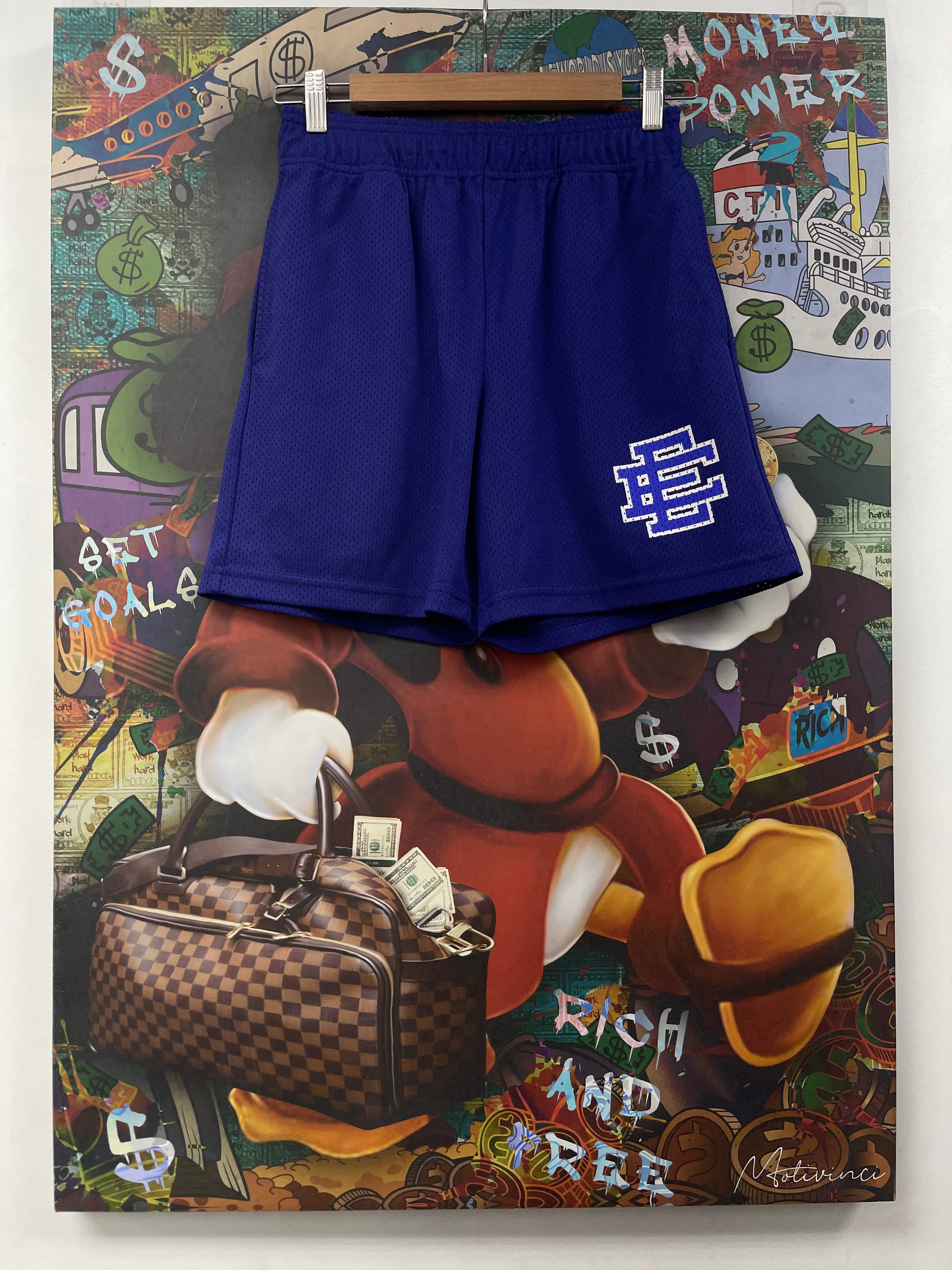 Eric Emanuel Deep Navy Shorts