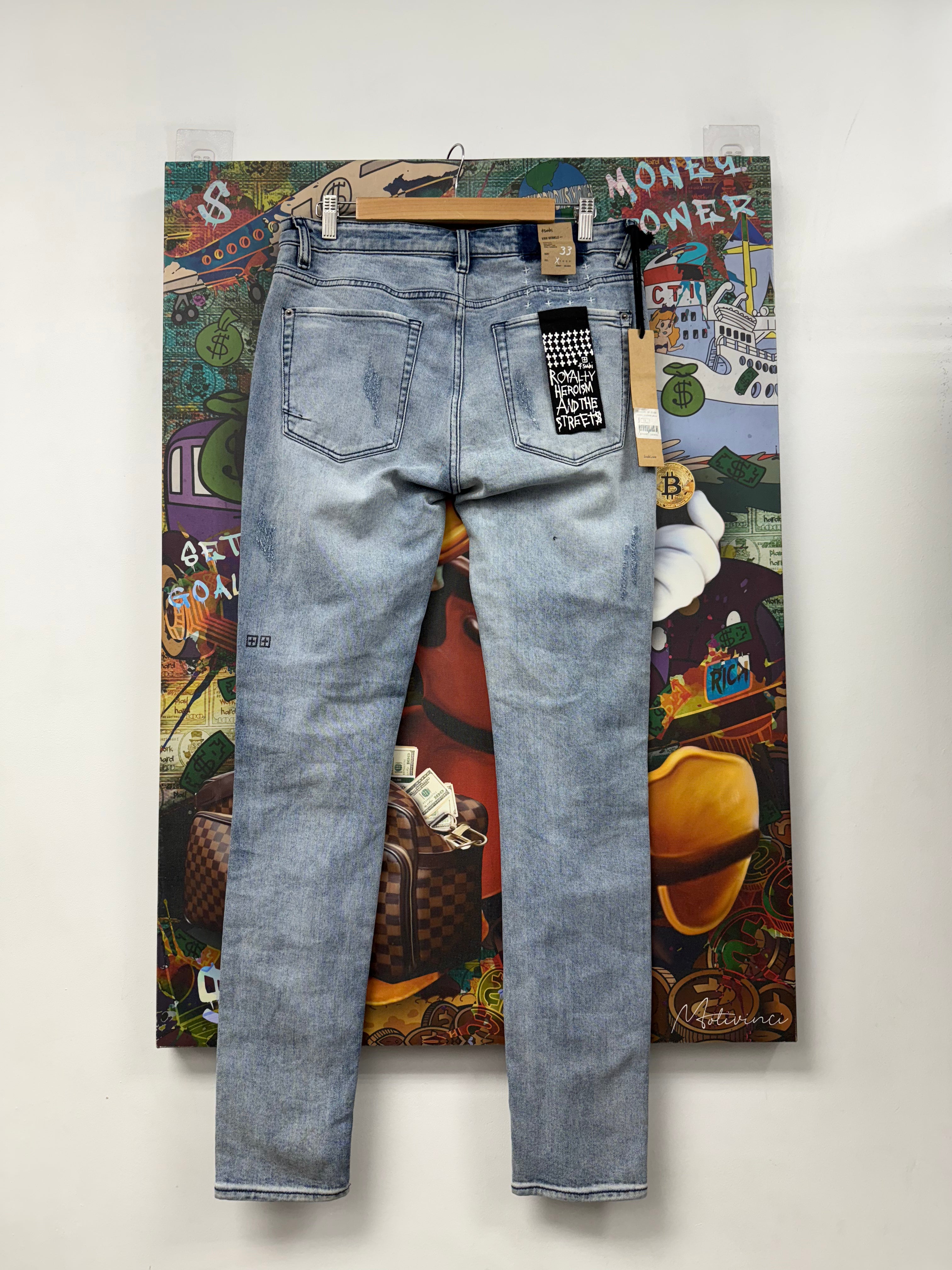Ksubi Light Wash Van Winkle Jeans