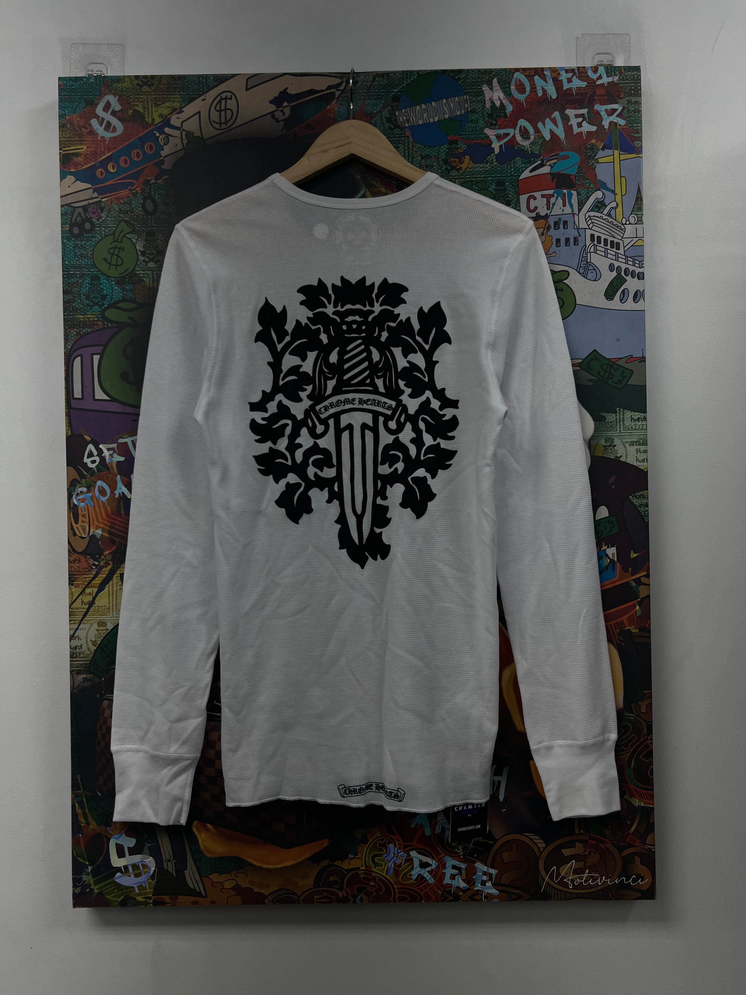 Chrome Hearts White Black Dagger Thermal