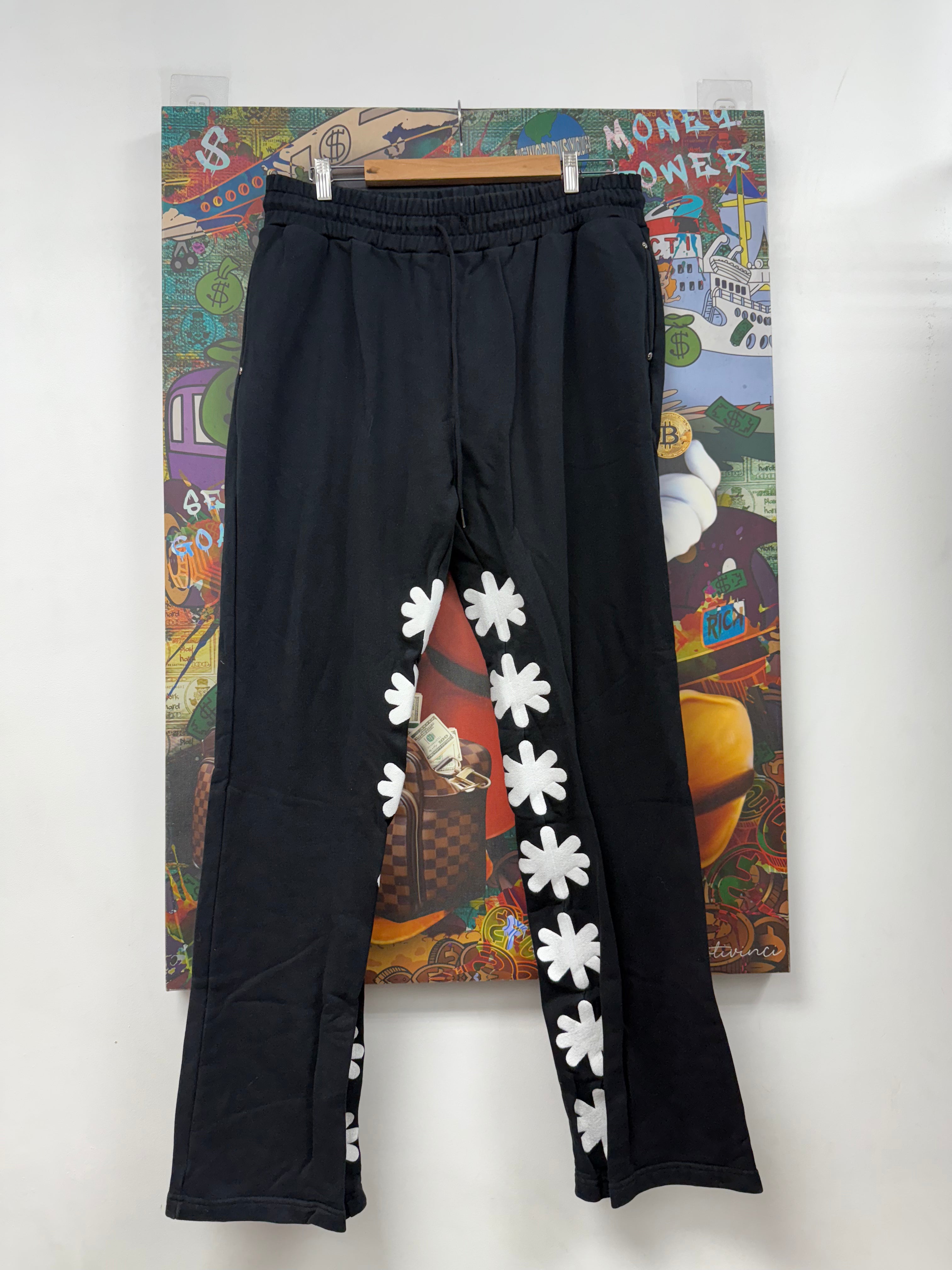 LOST SHDWS Black Single Layer Sweats
