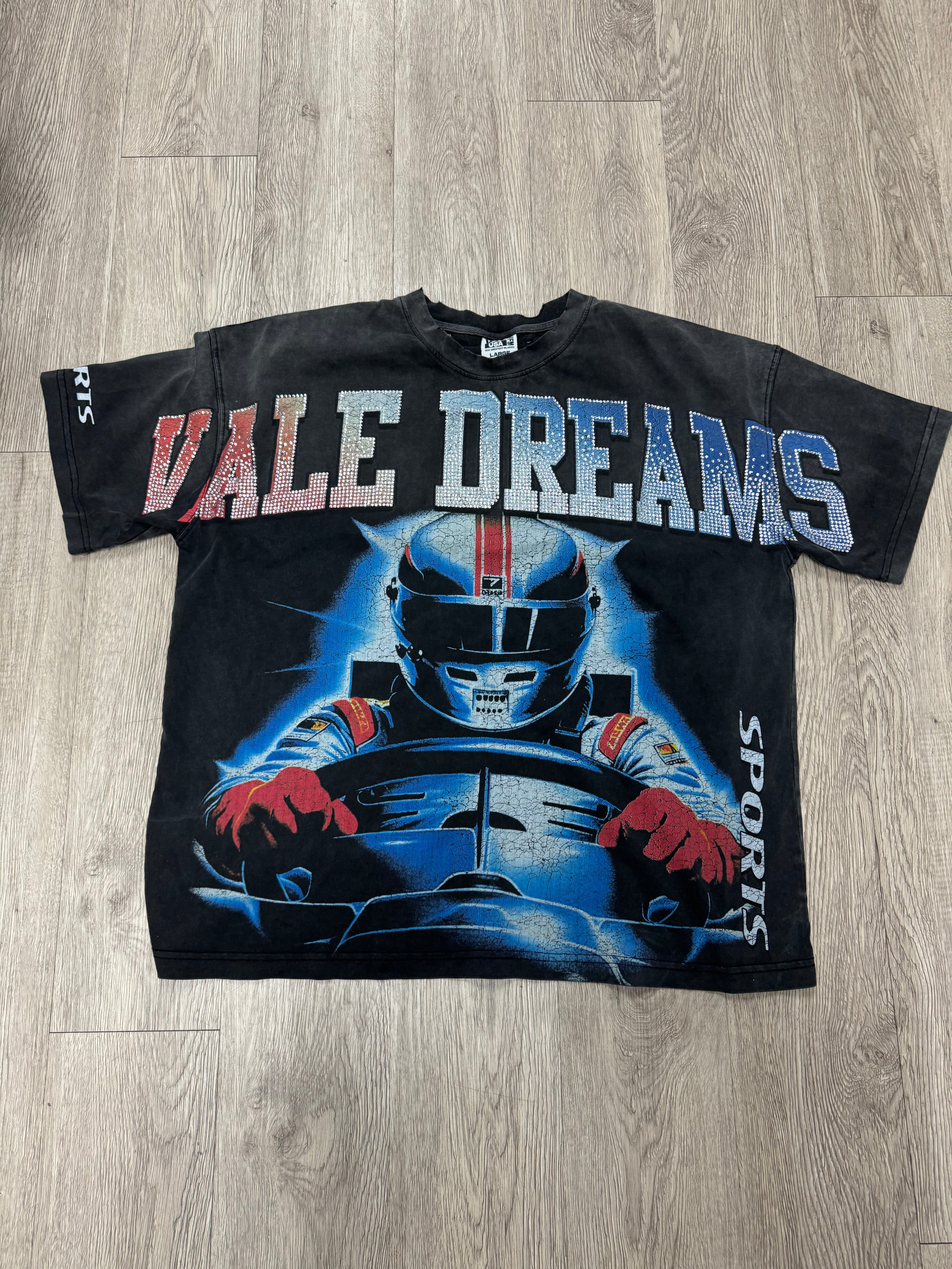 Vale Black Speed Bling Tee