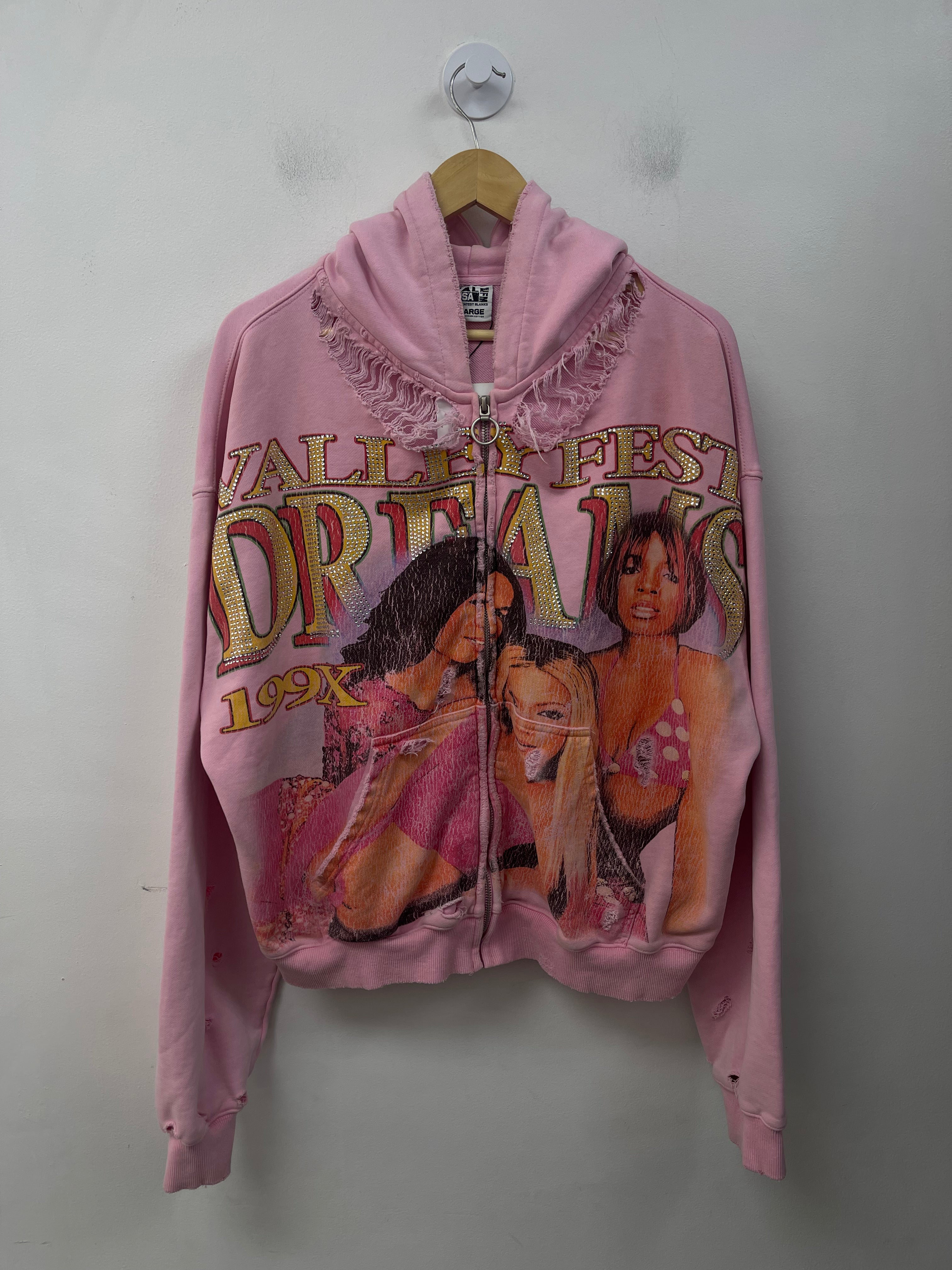 Vale Pink Dreams Zip Up