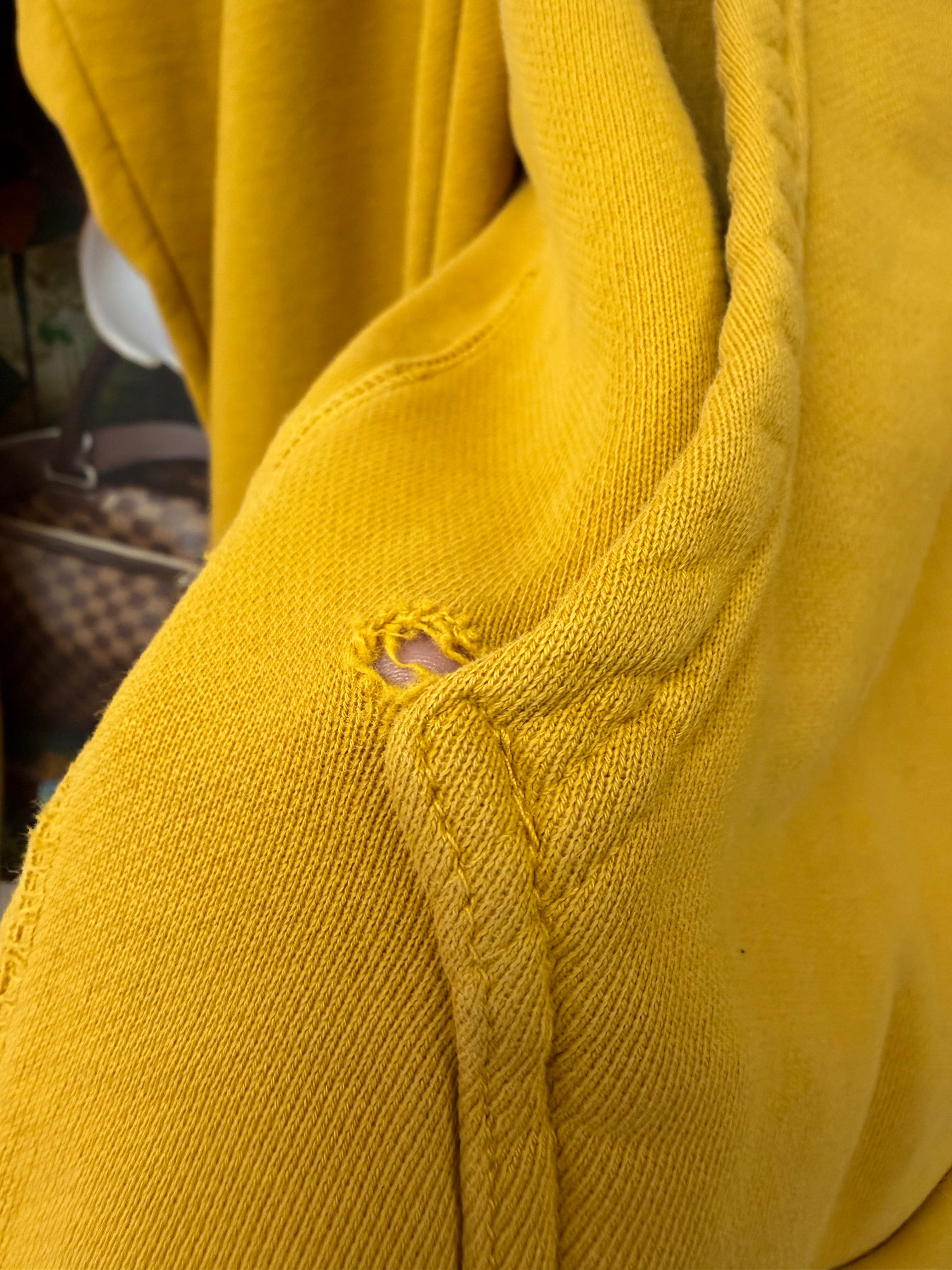 Eric Emanuel Mustard Navy Sweatsuit