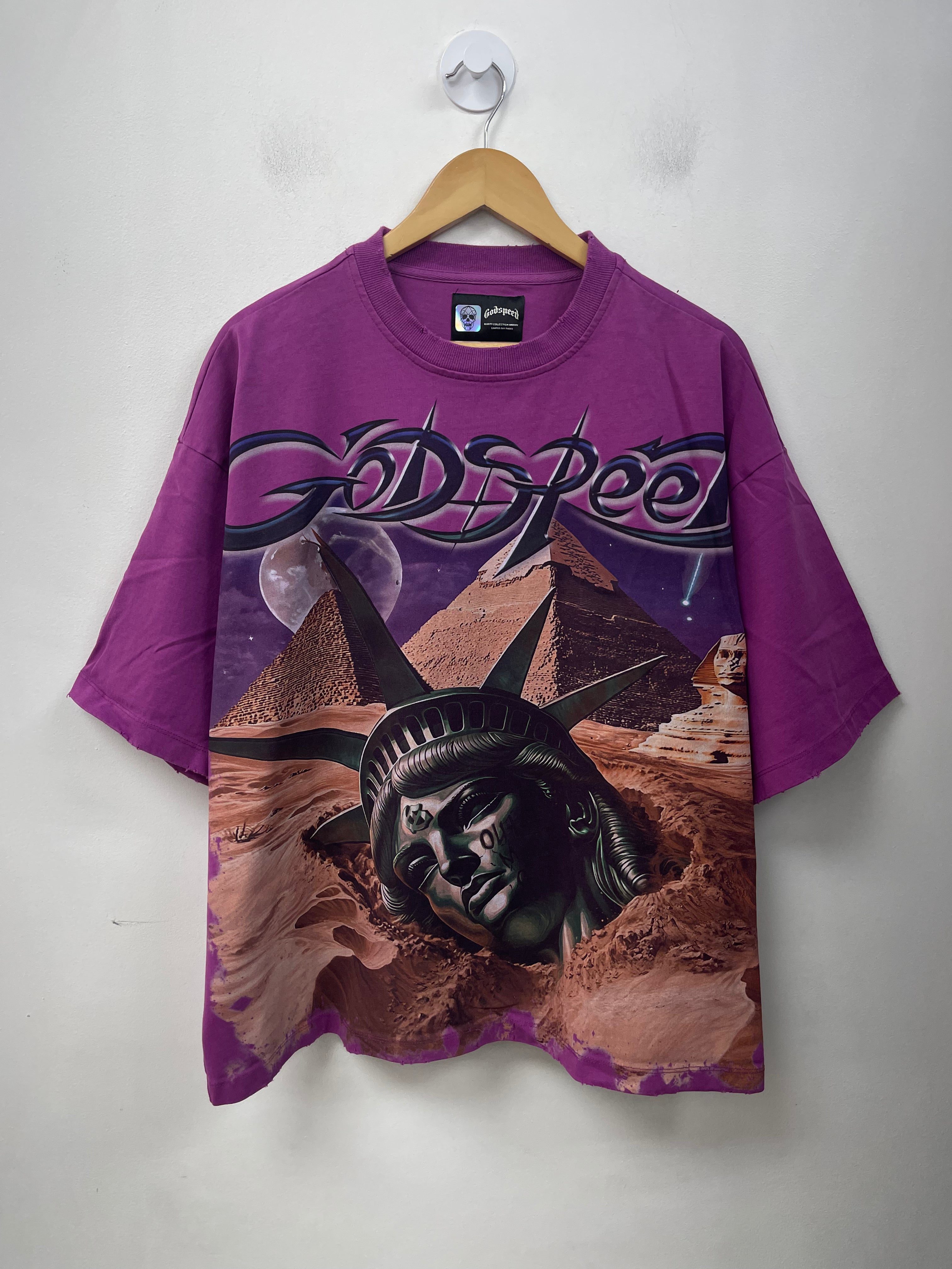Godspeed Mother Cairo Purple Tee