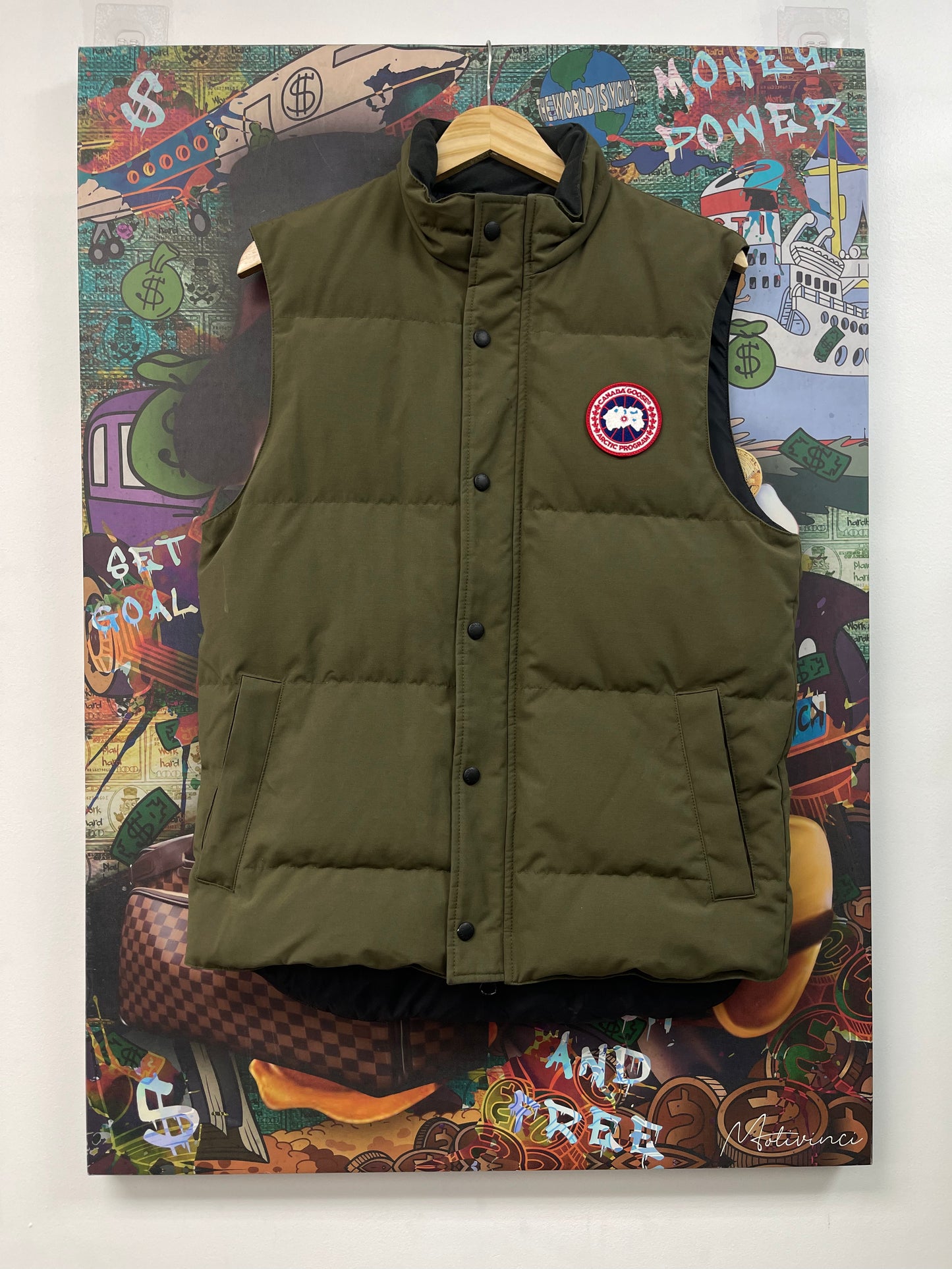 Canada Goose Olive Vest