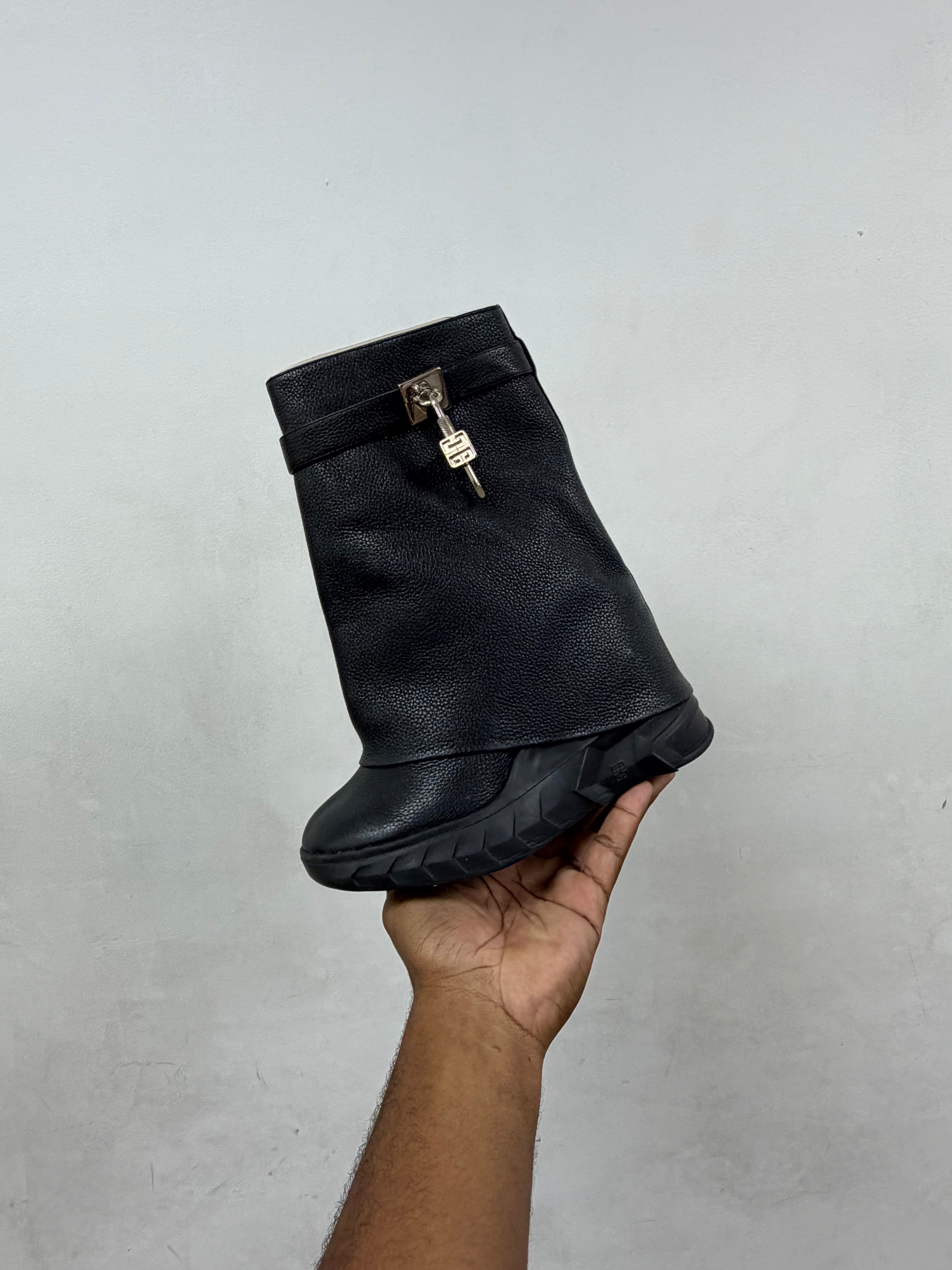 Givenchy Black Shark Boots