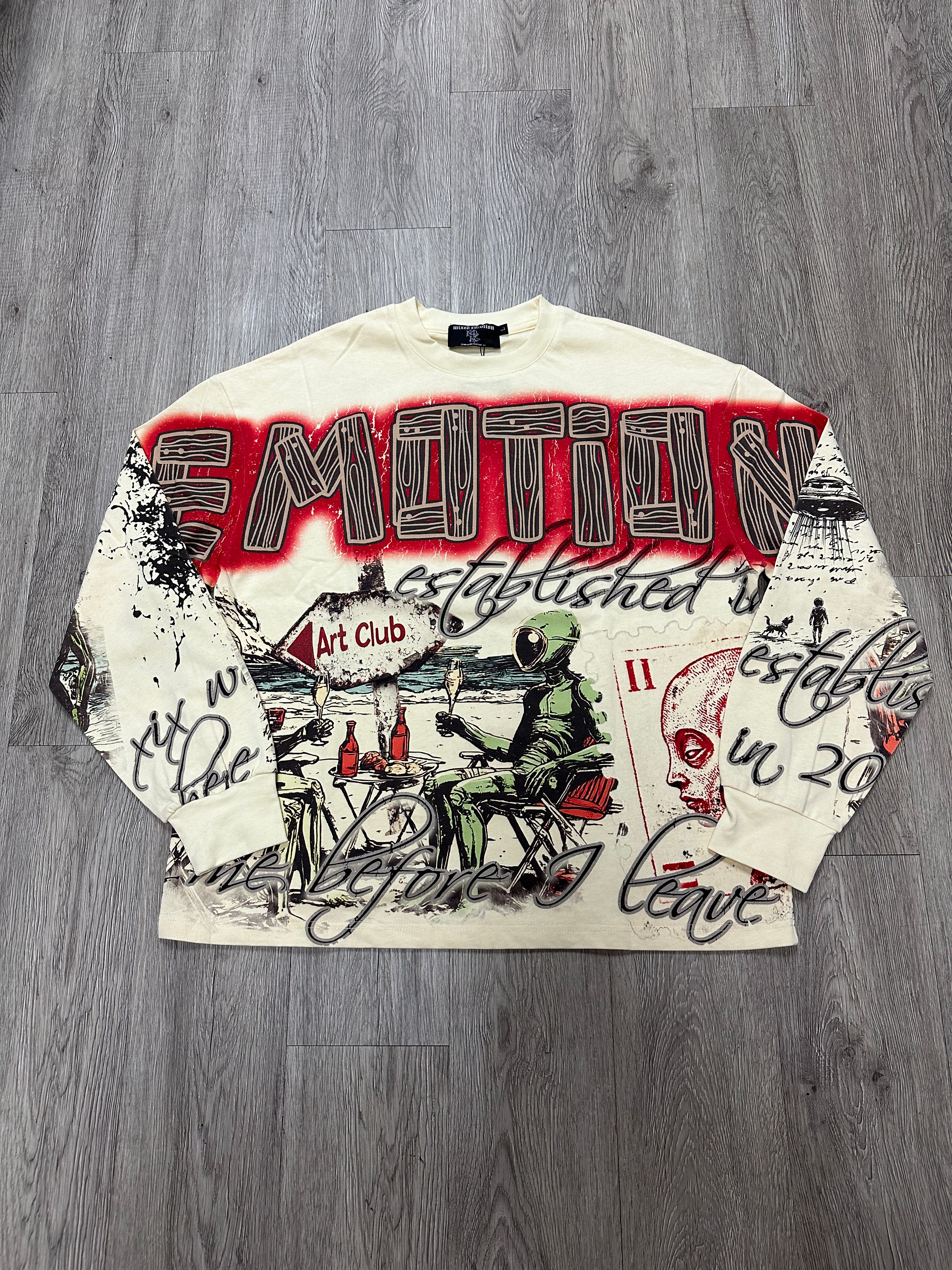 Mixed Emotion Art Club LS Tee