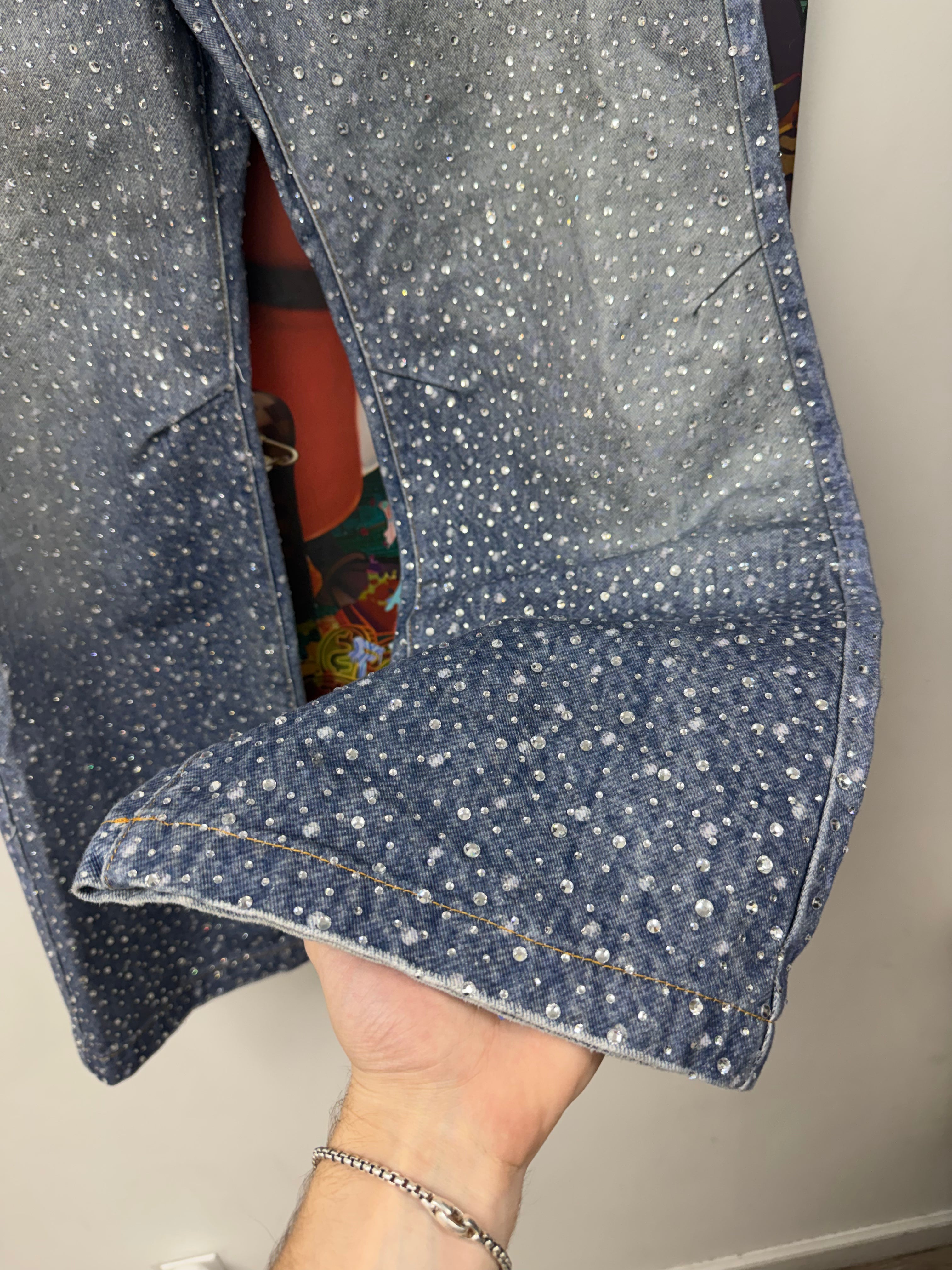 Birth Of A Royal Child Blue Diamond Boro Jeans