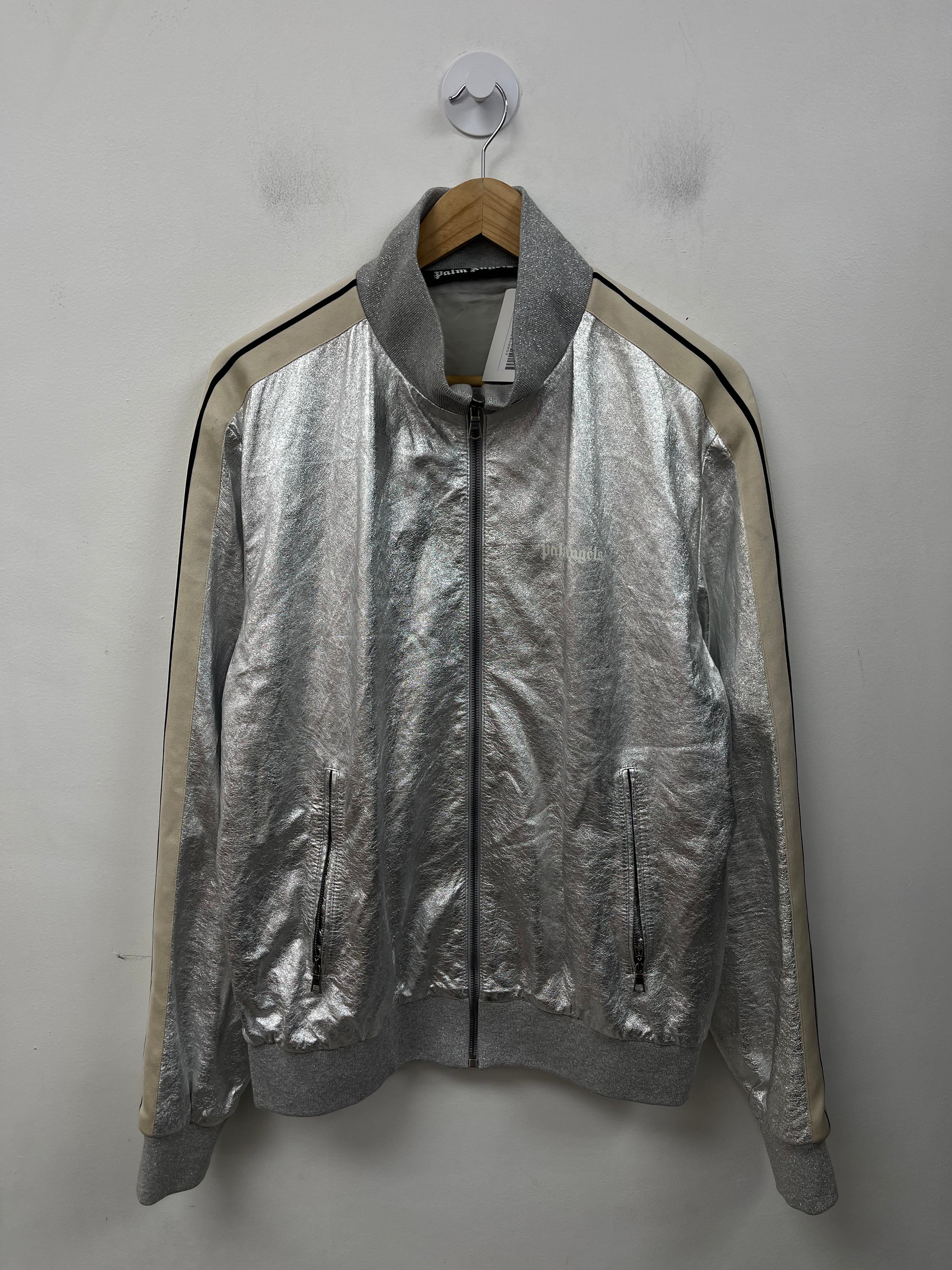 Palm Angels Silver Cream (52) Track Jacket