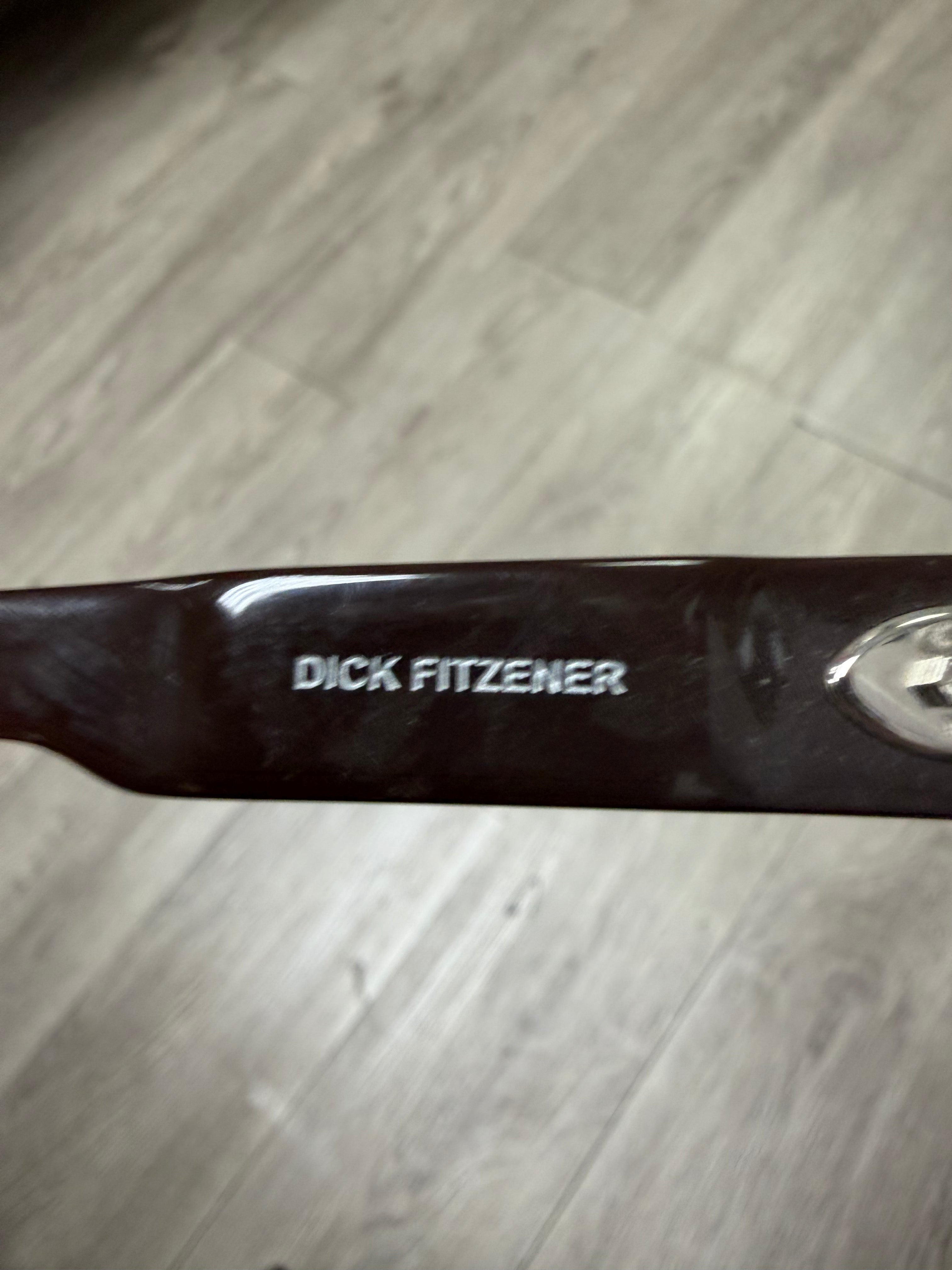 Chrome Hearts Dick Fitzener Brown Tinted Sunglasses
