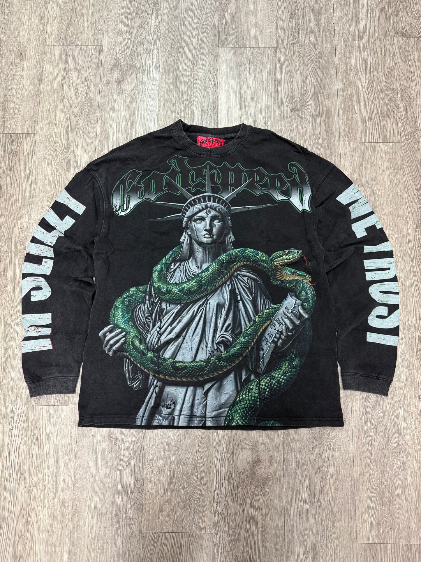 Godspeed "Top 5 Slizzy" VVS Black Wash Tee