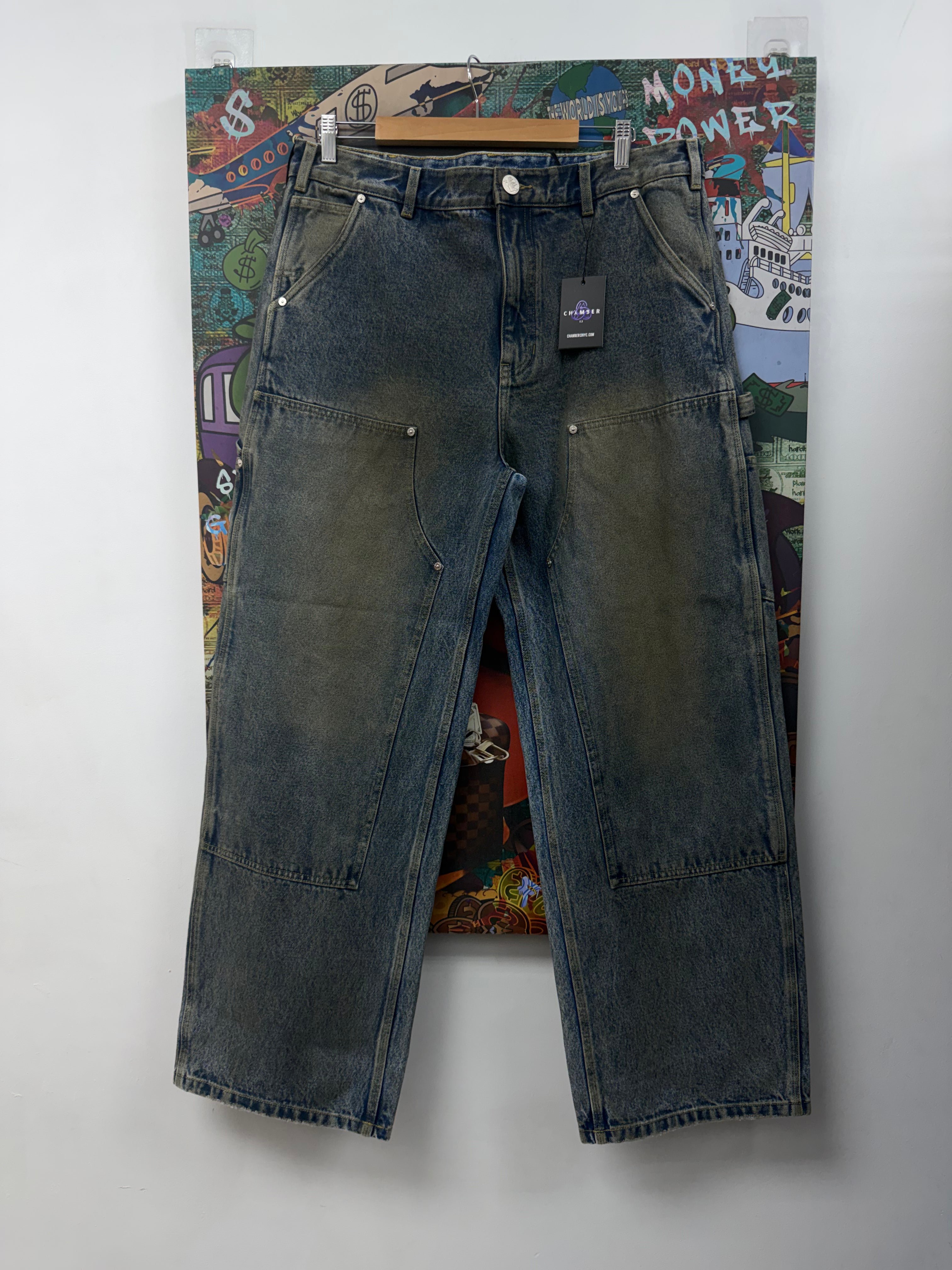 Hellstar Dirt Wash Carpenter Jeans