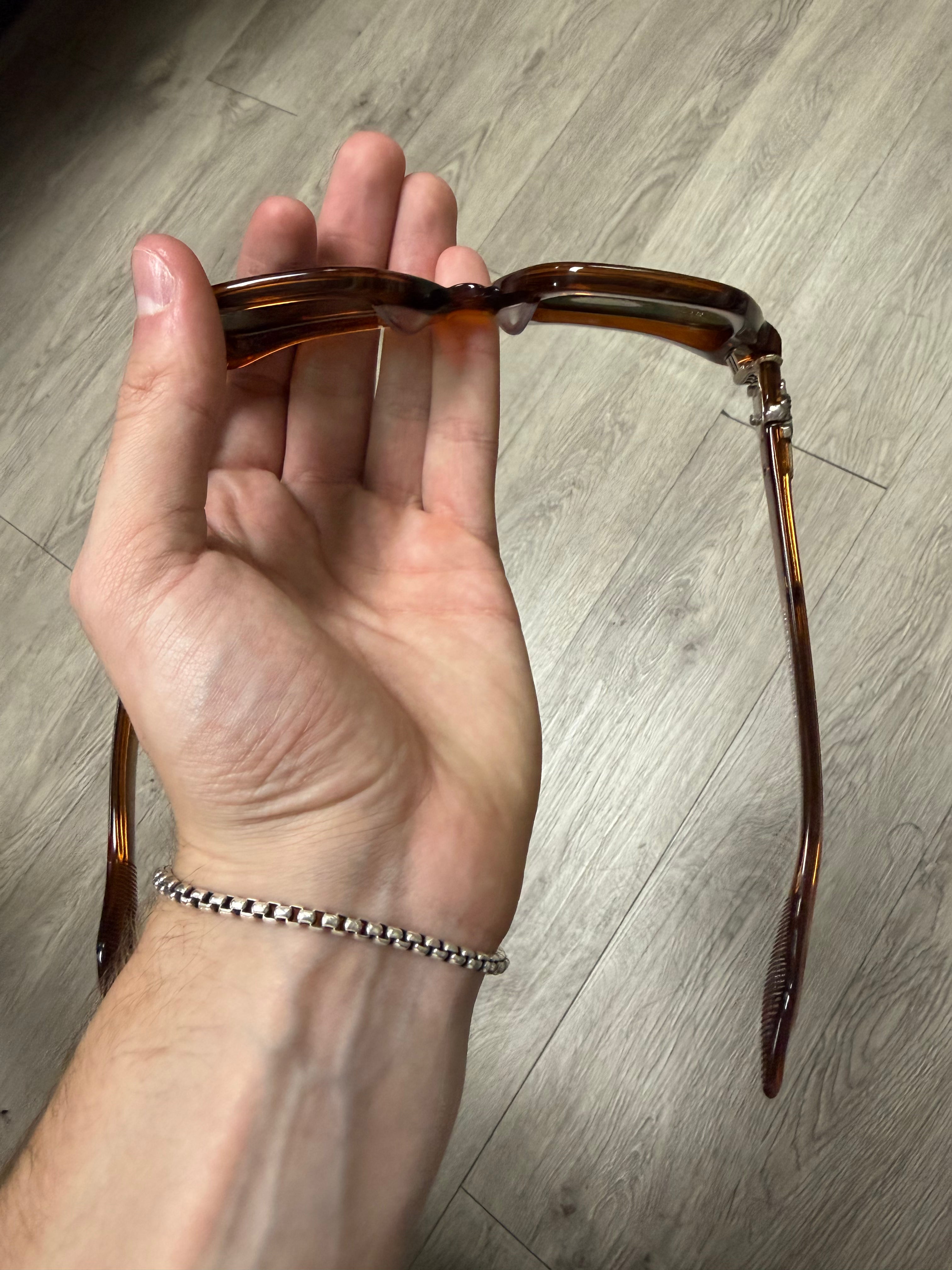 Chrome Hearts Clear Brown Donnysoffergisms Sunglasses