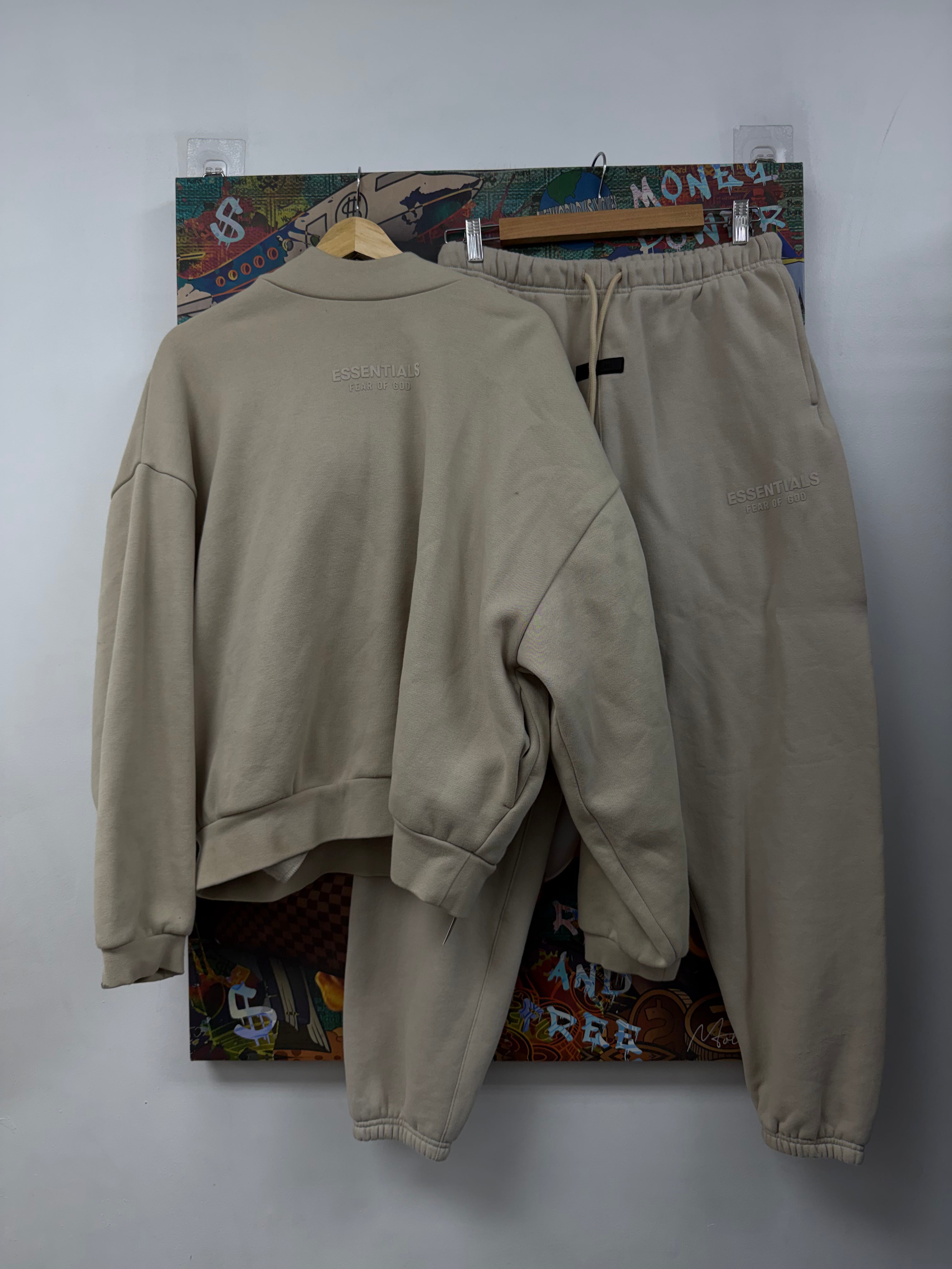 Essentials Cloud Dancer Sweatsuit