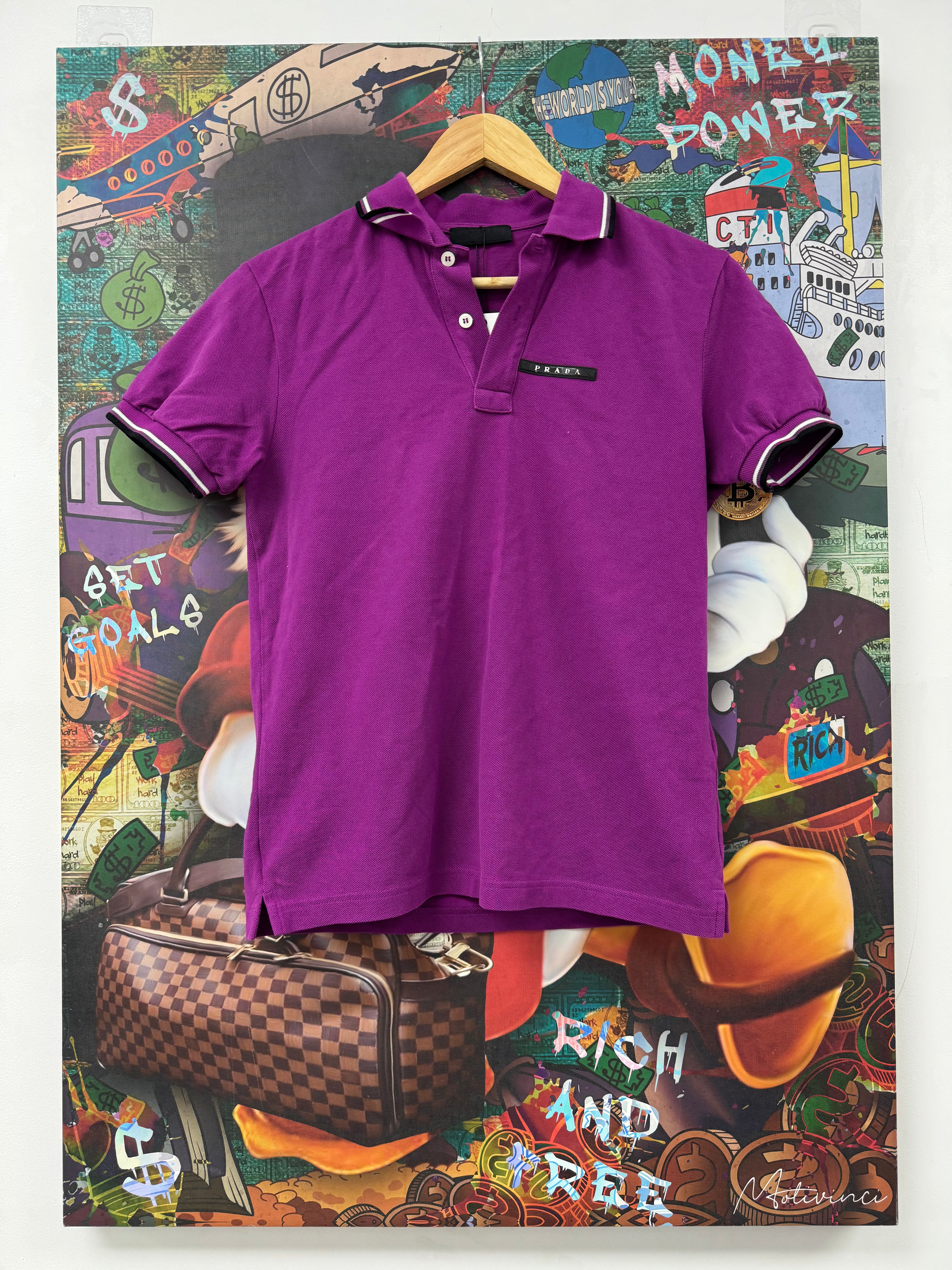 Prada Polo Purple Used XS