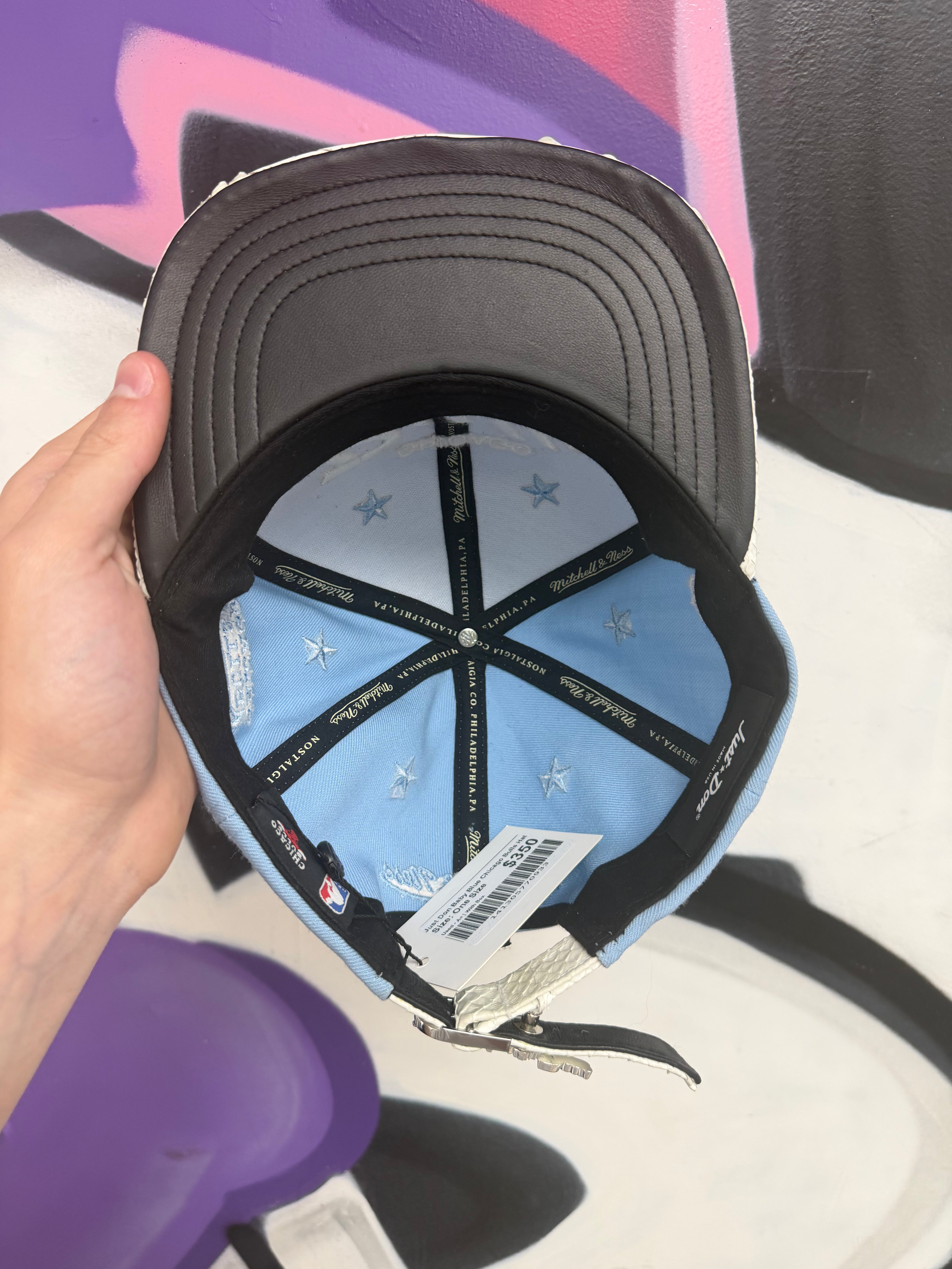 Just Don Baby Blue Chicago Bulls Hat