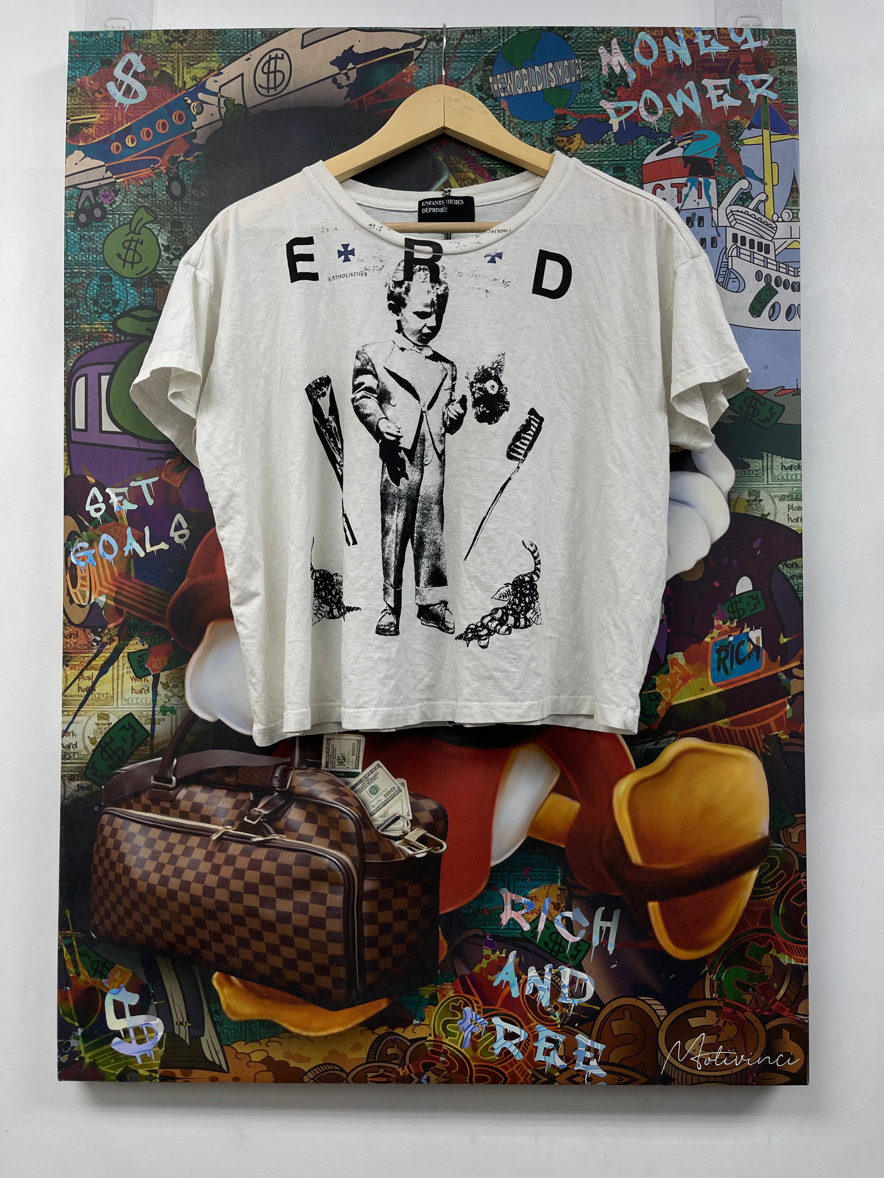 ENFANTS RICHES DÉPRIMÉS Katholisches Toothbrush Tee