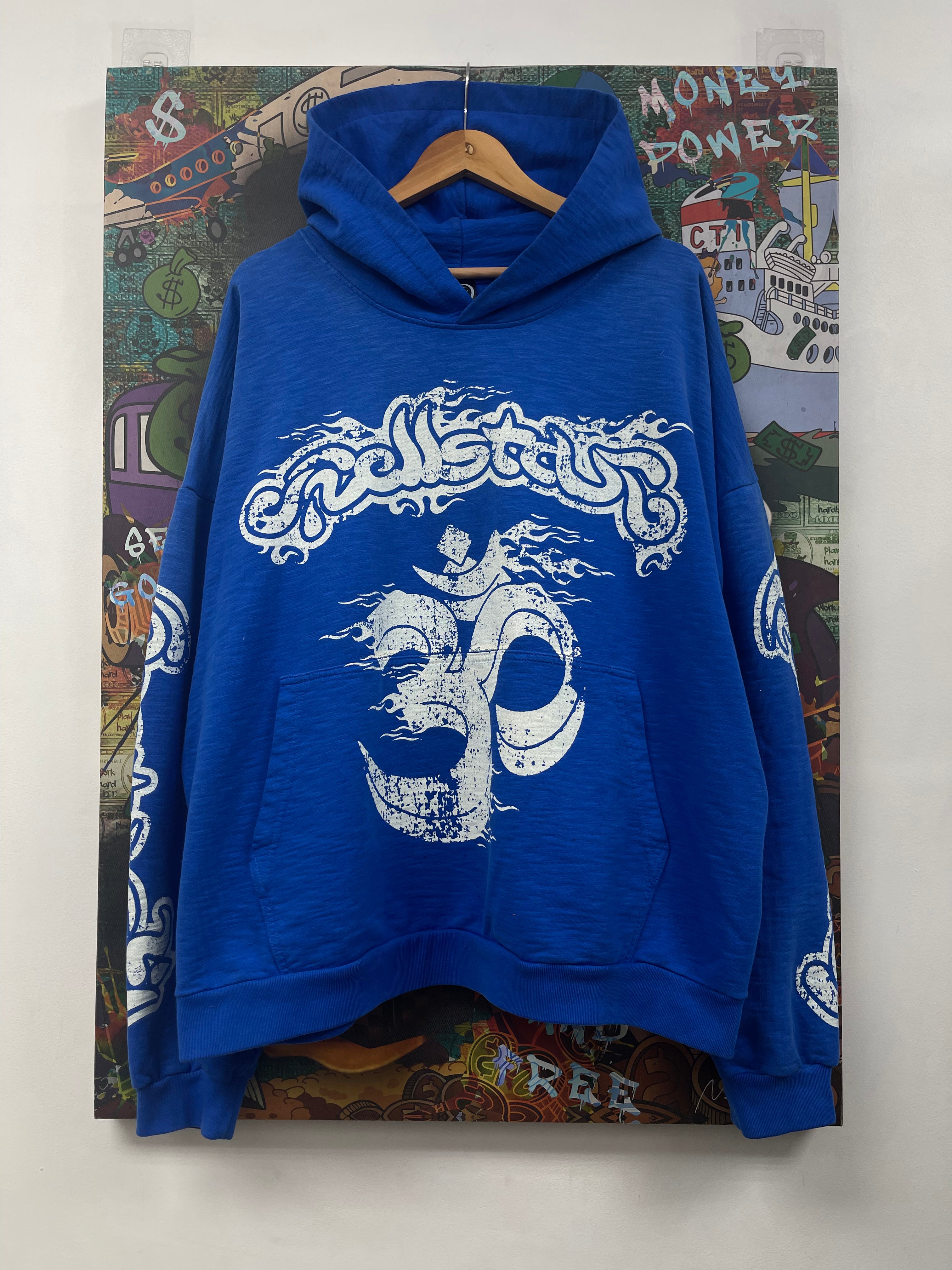Hellstar Blue Yoga Hoodie