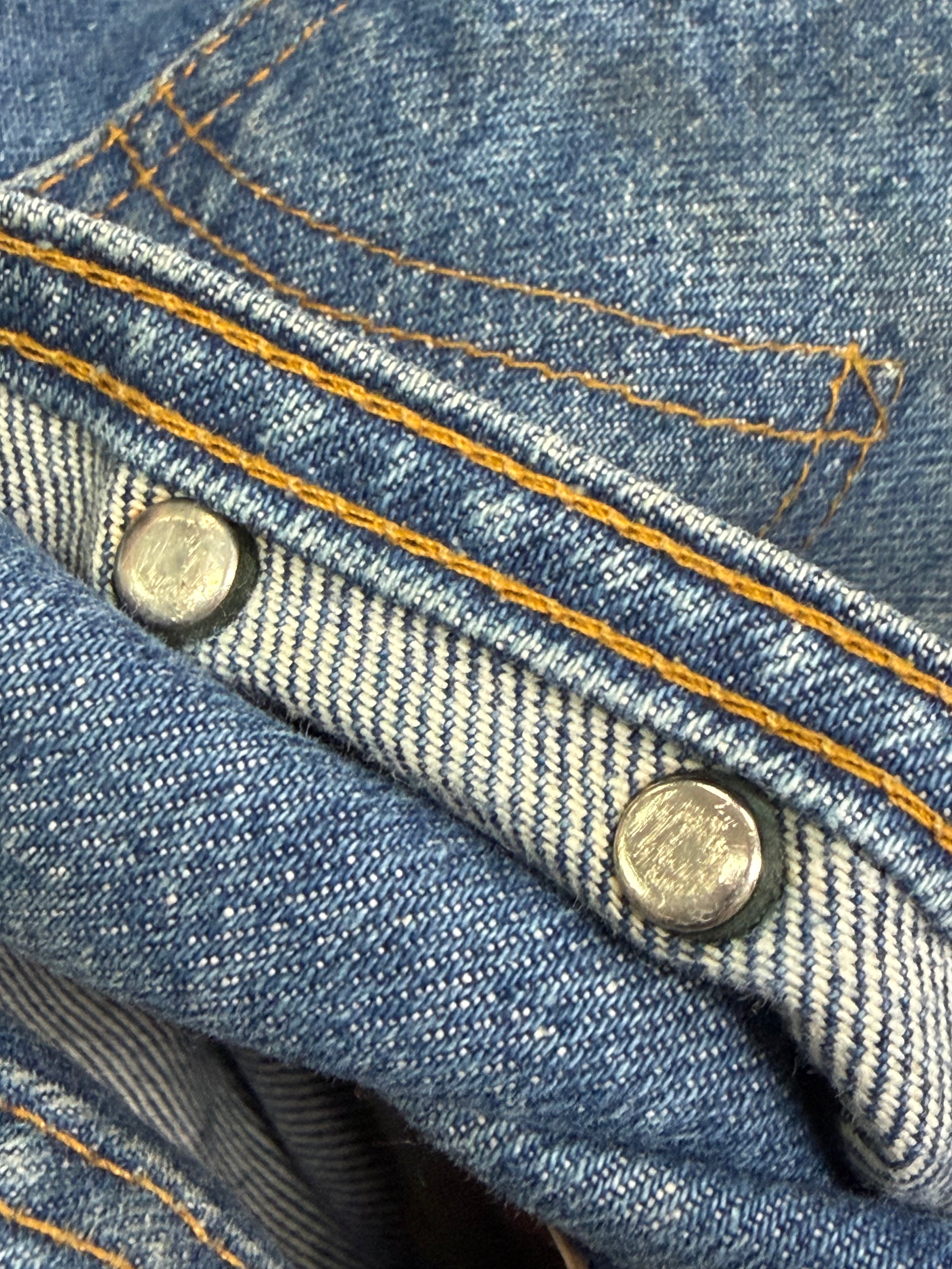 Chrome Hearts Dark Wash 517 Levis Jeans