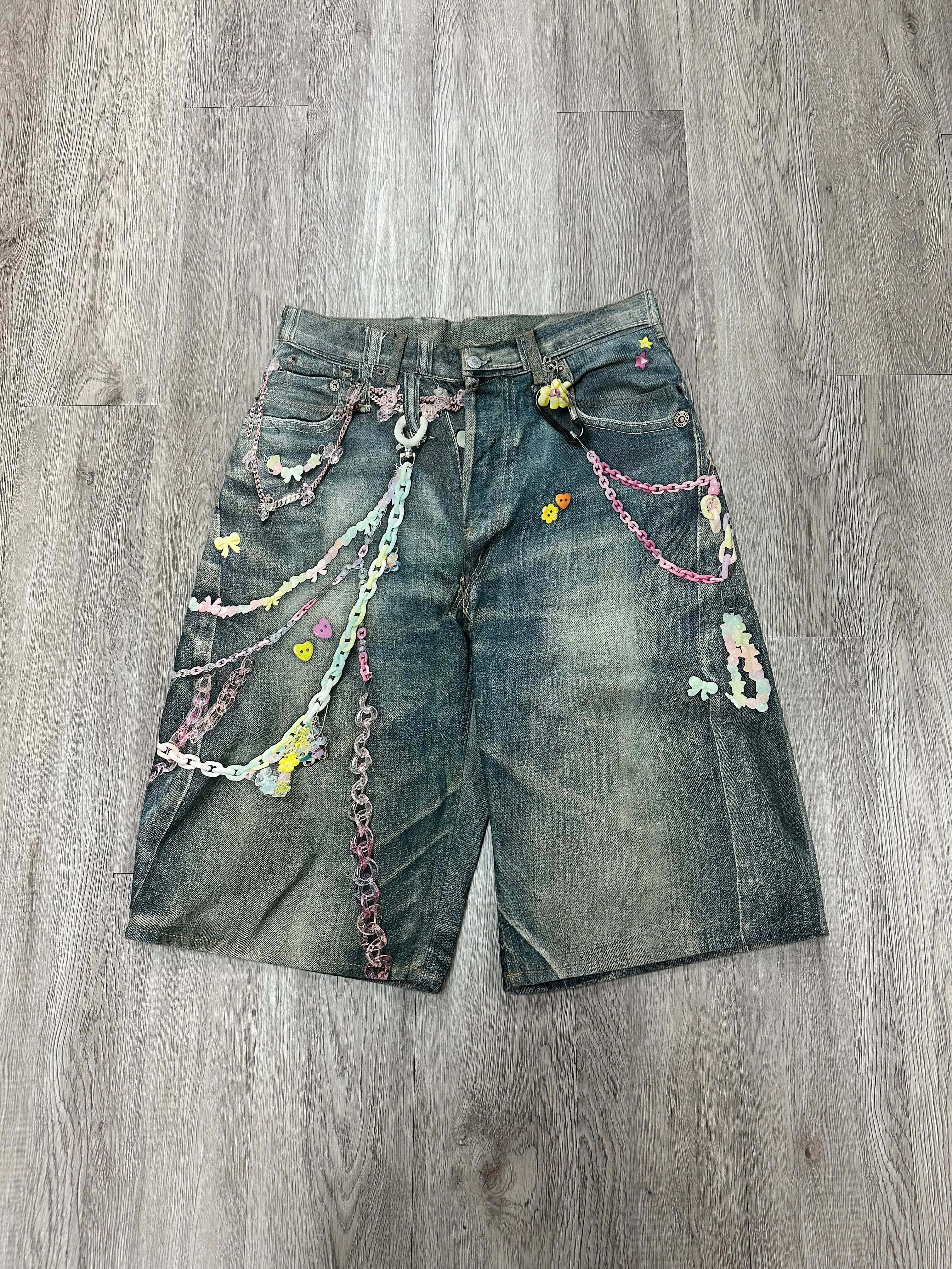 Acne Studios Lo'eil Chain Shorts (EU 50) Used