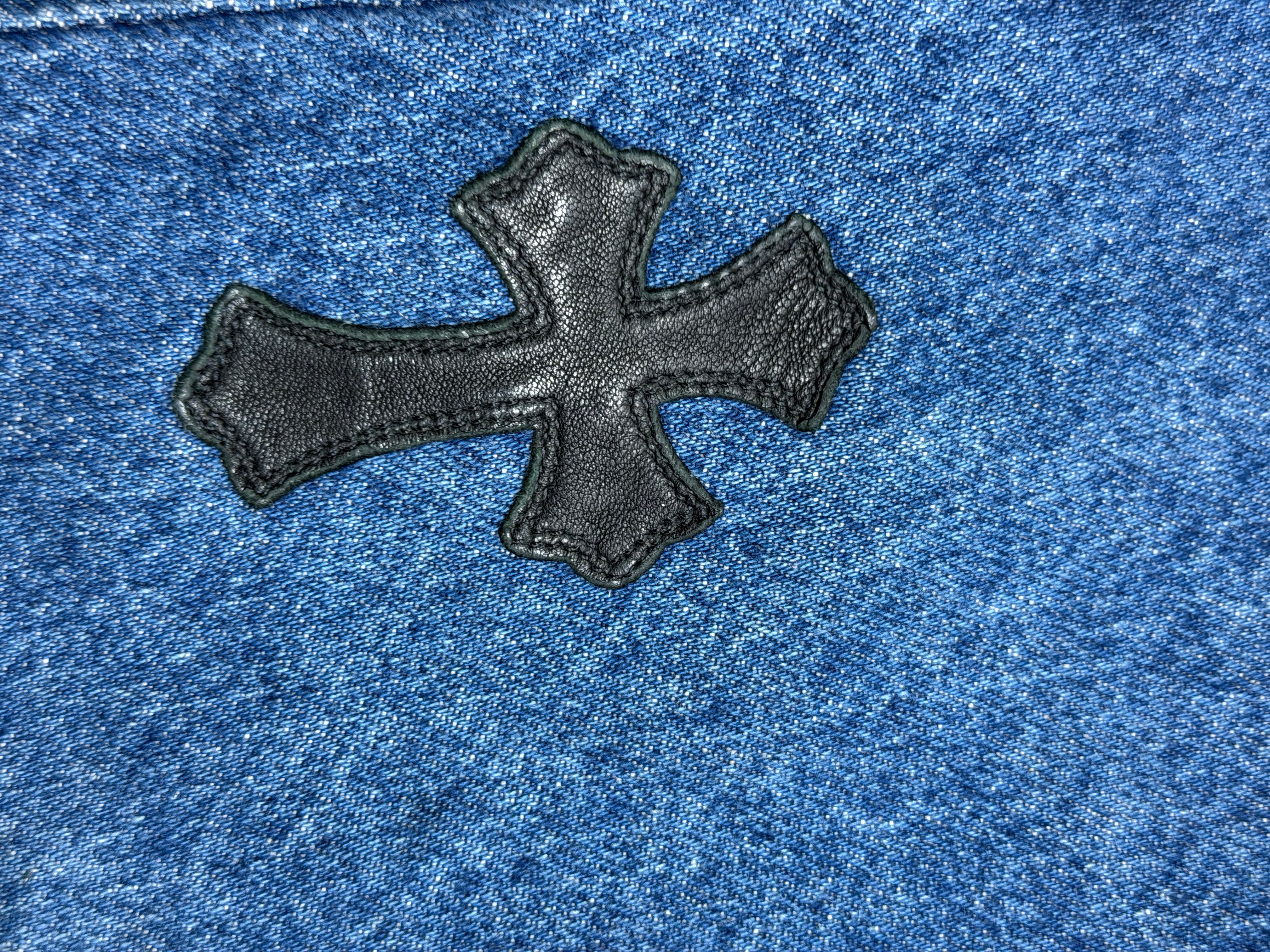 Chrome Hearts Dark Wash 517 Levis Jeans