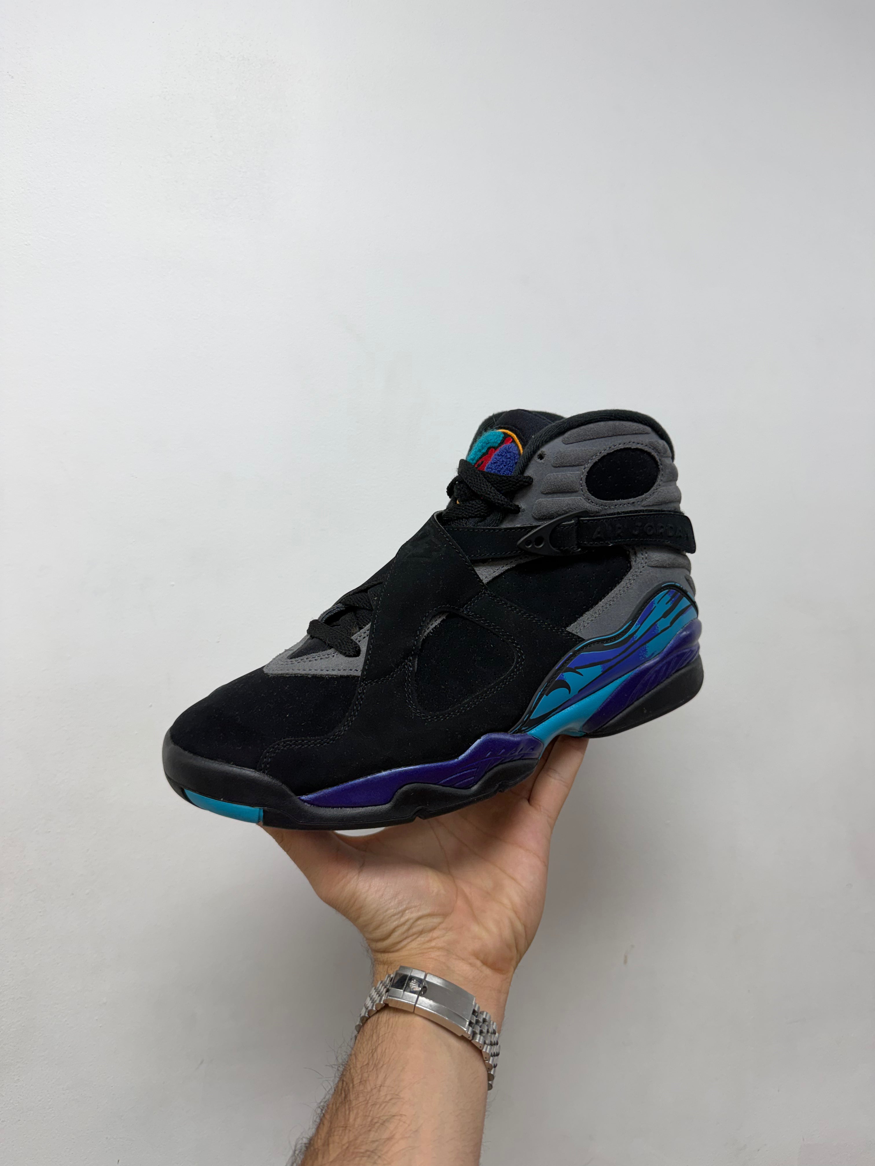 Jordan 8 Aqua Sneakers