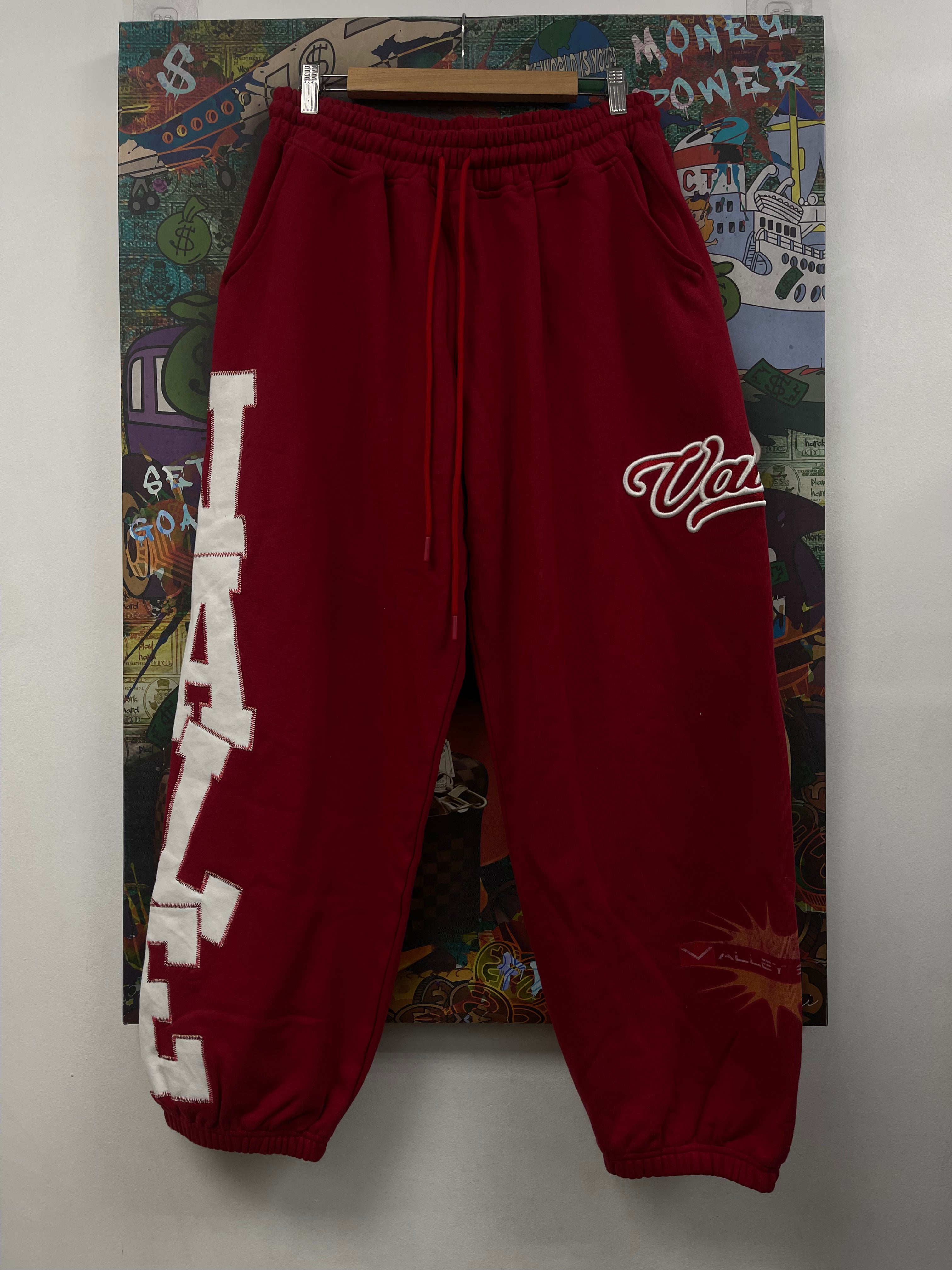 Vale Red Lego's Sweatpants