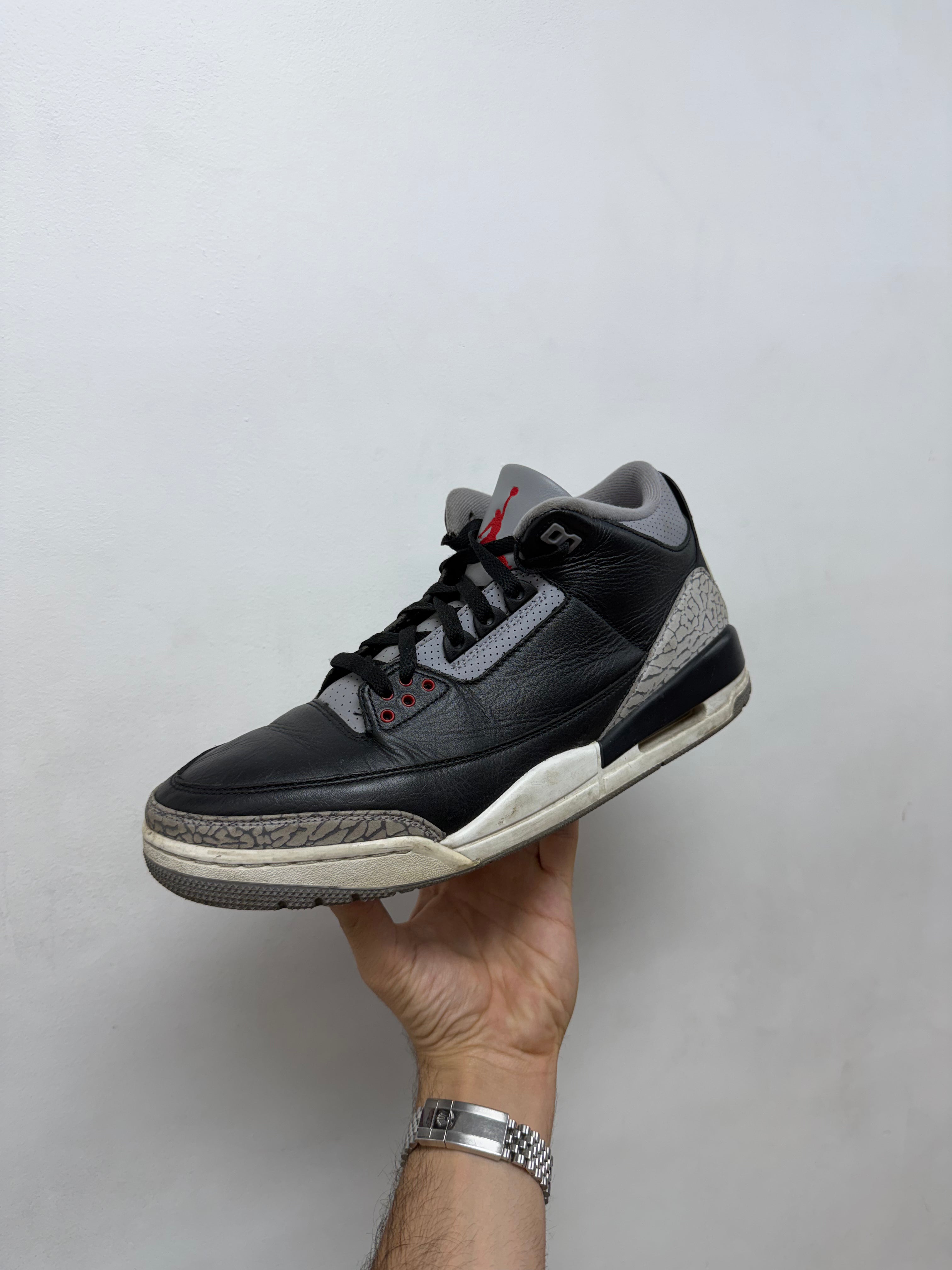 Jordan 3 Black Cement Reimagined Sneakers