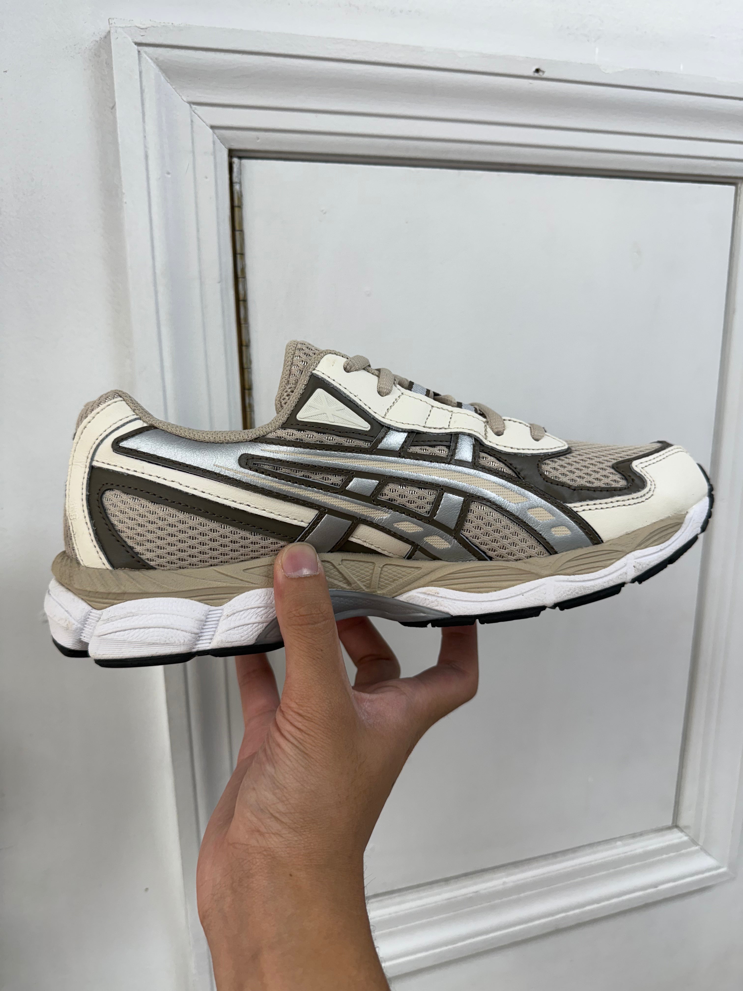 ASICS Cream Brown Gel-NYC Sneakers