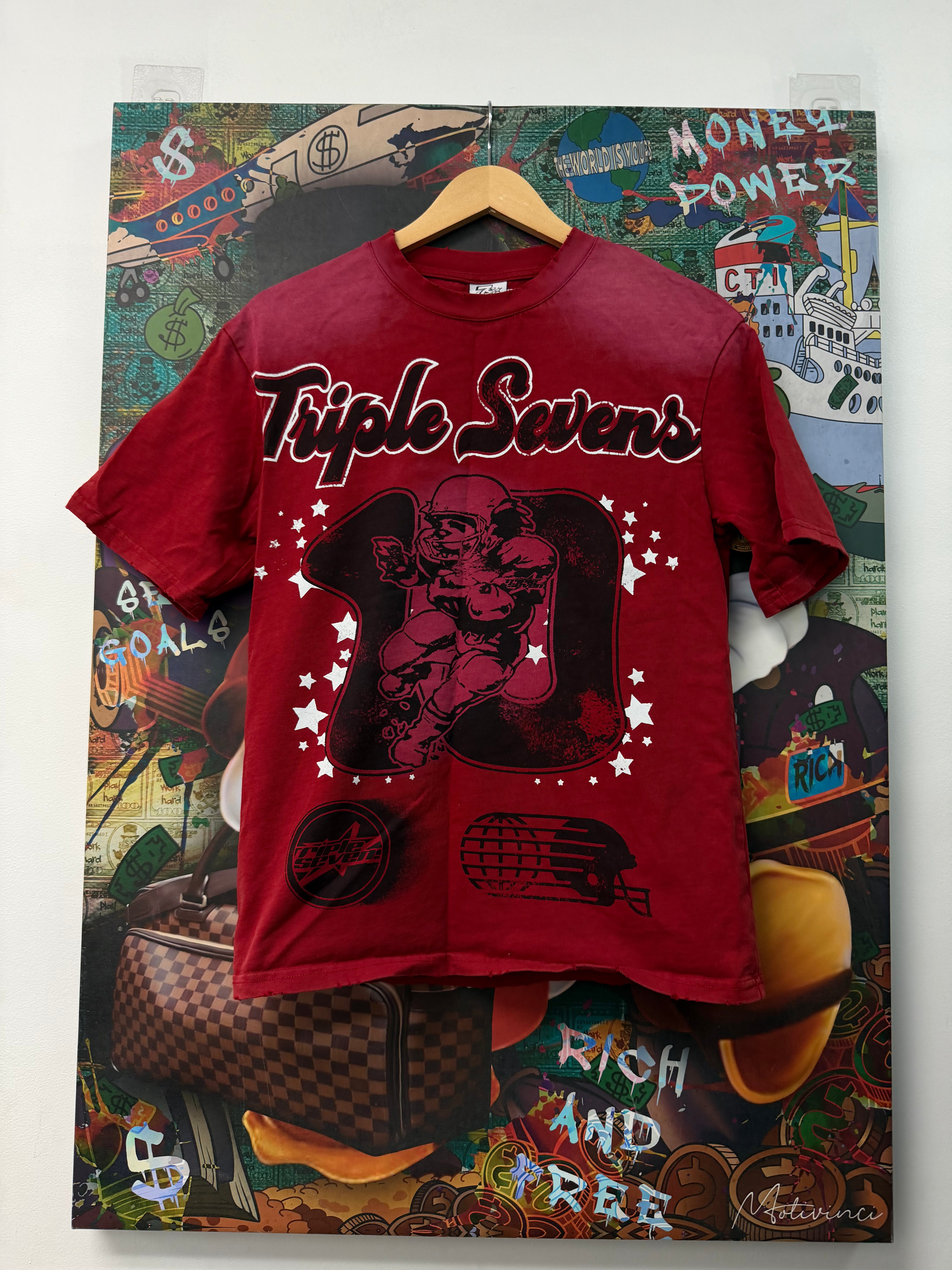 Triple Sevens Red All Star Tee