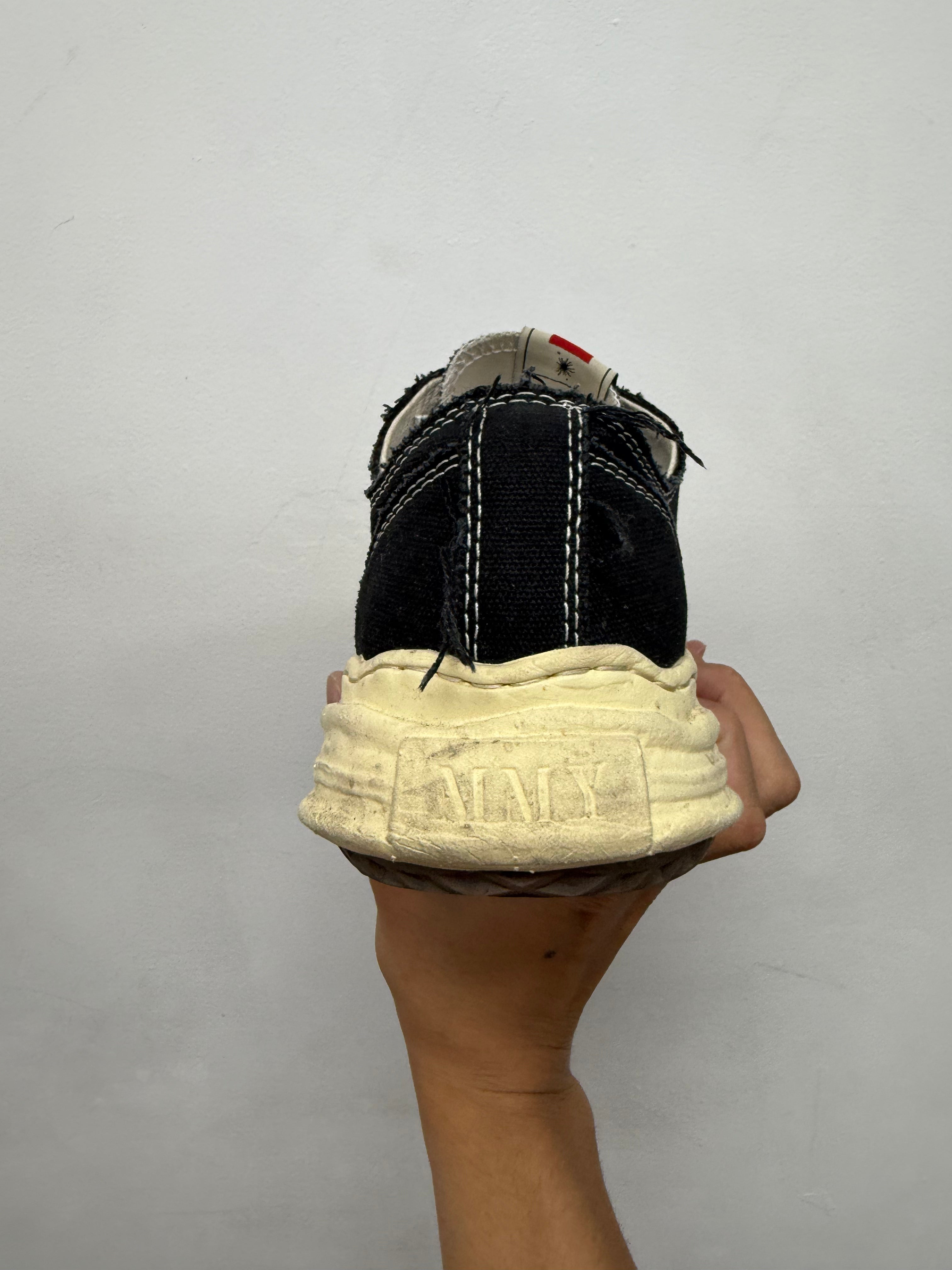MMY Black Cream Peterson Low Sneakers