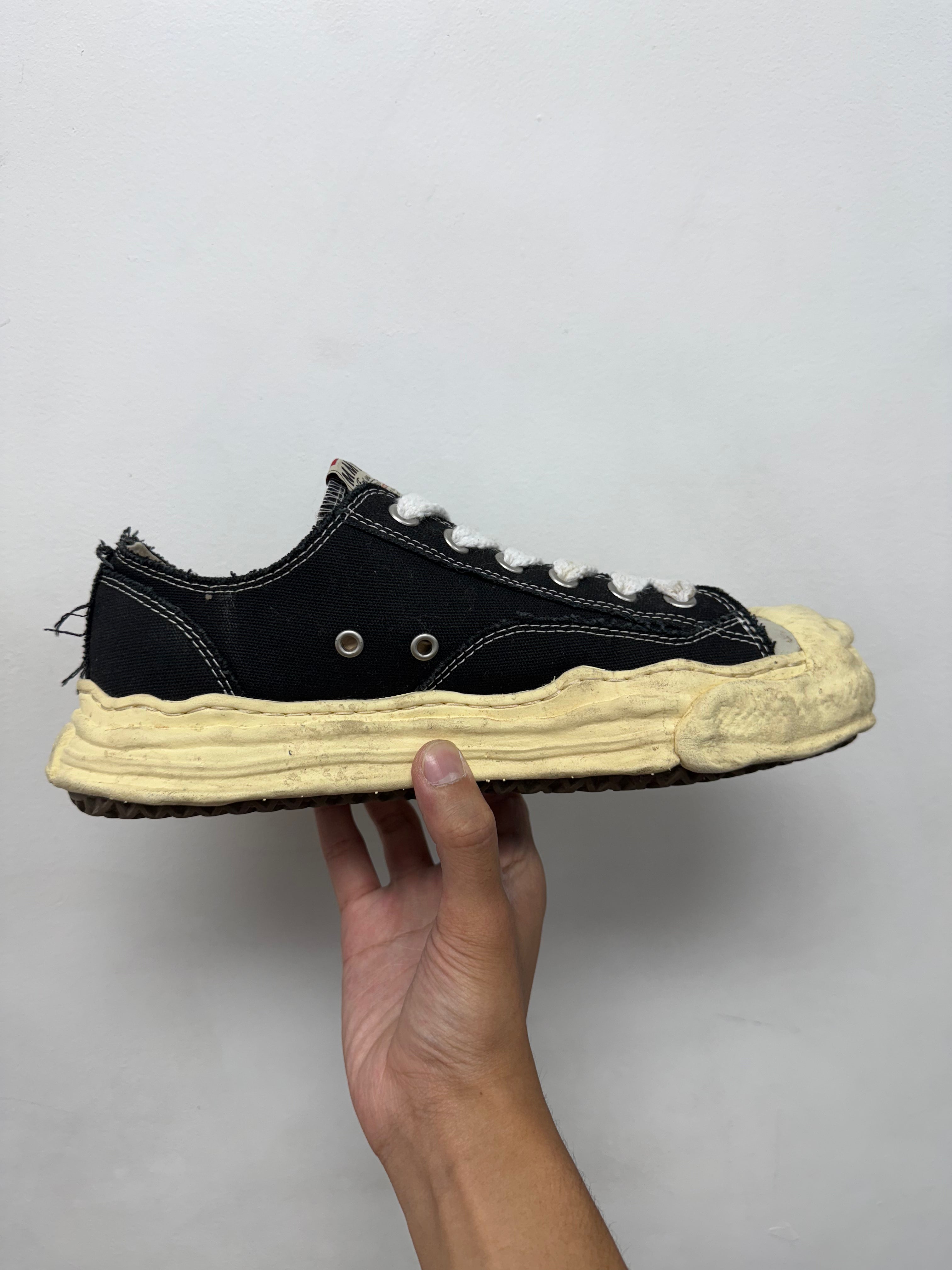 MMY Black Cream Peterson Low Sneakers