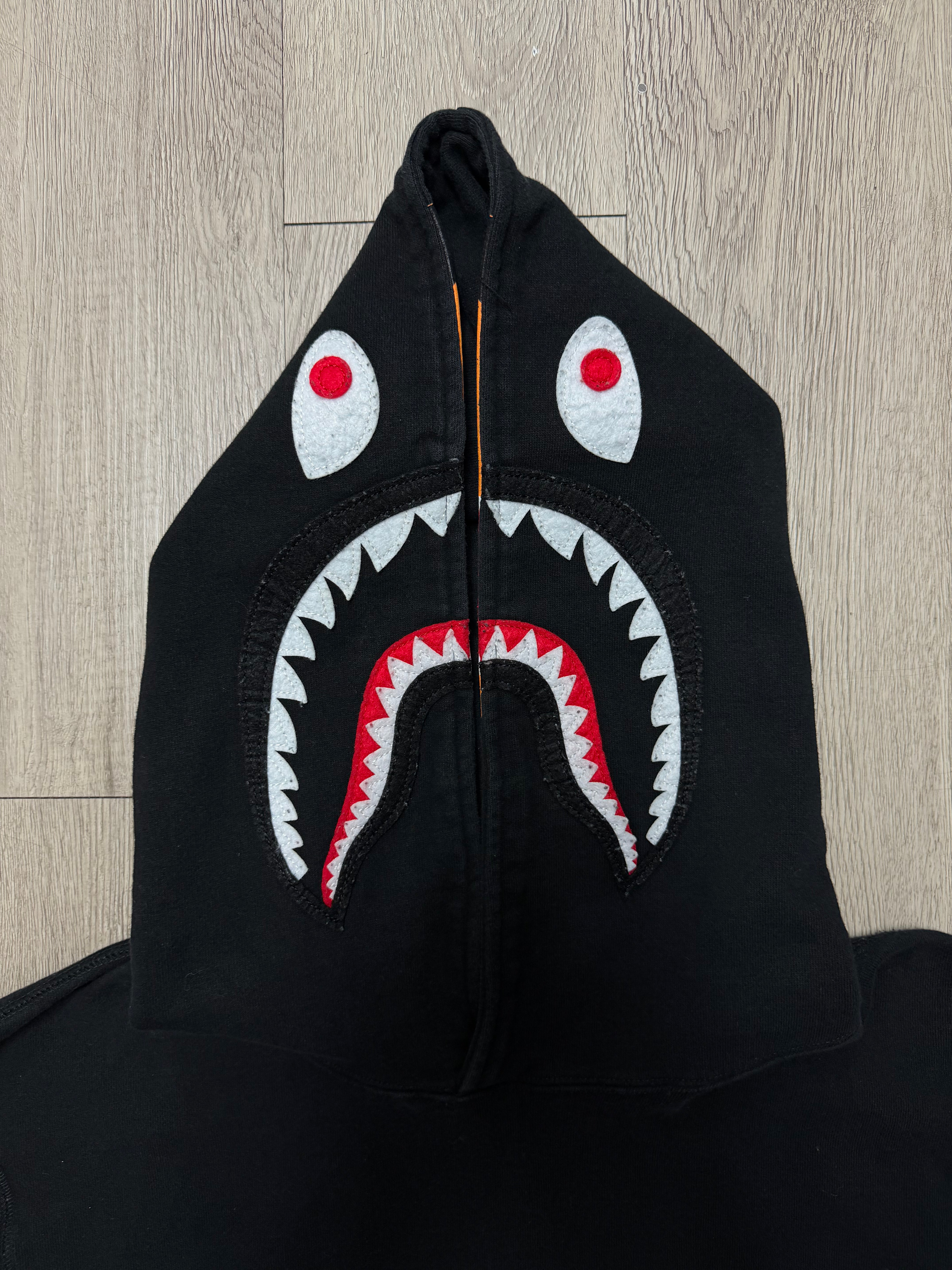 BAPE Black Shark Pullover Hoodie