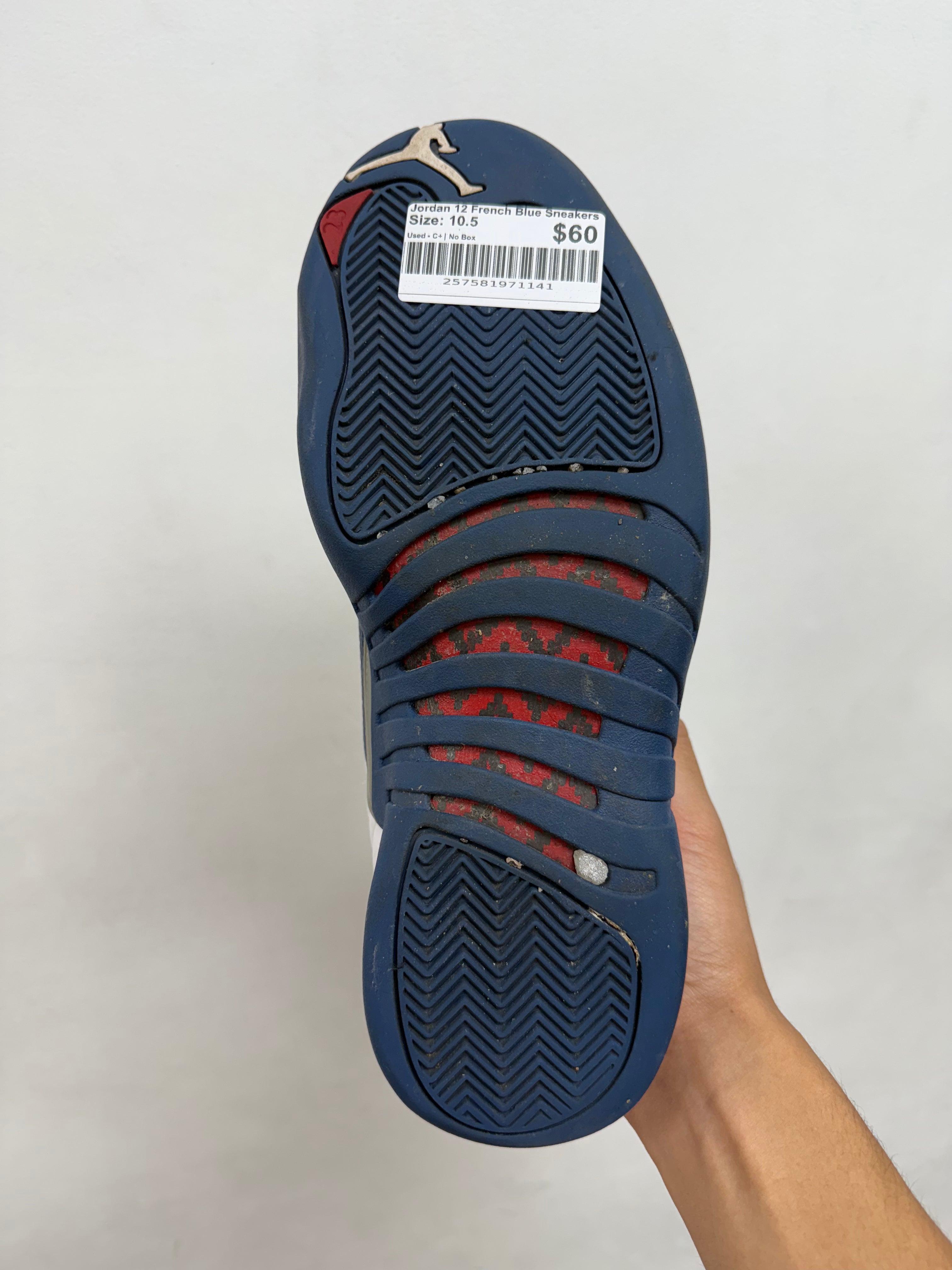 Jordan 12 French Blue Sneakers