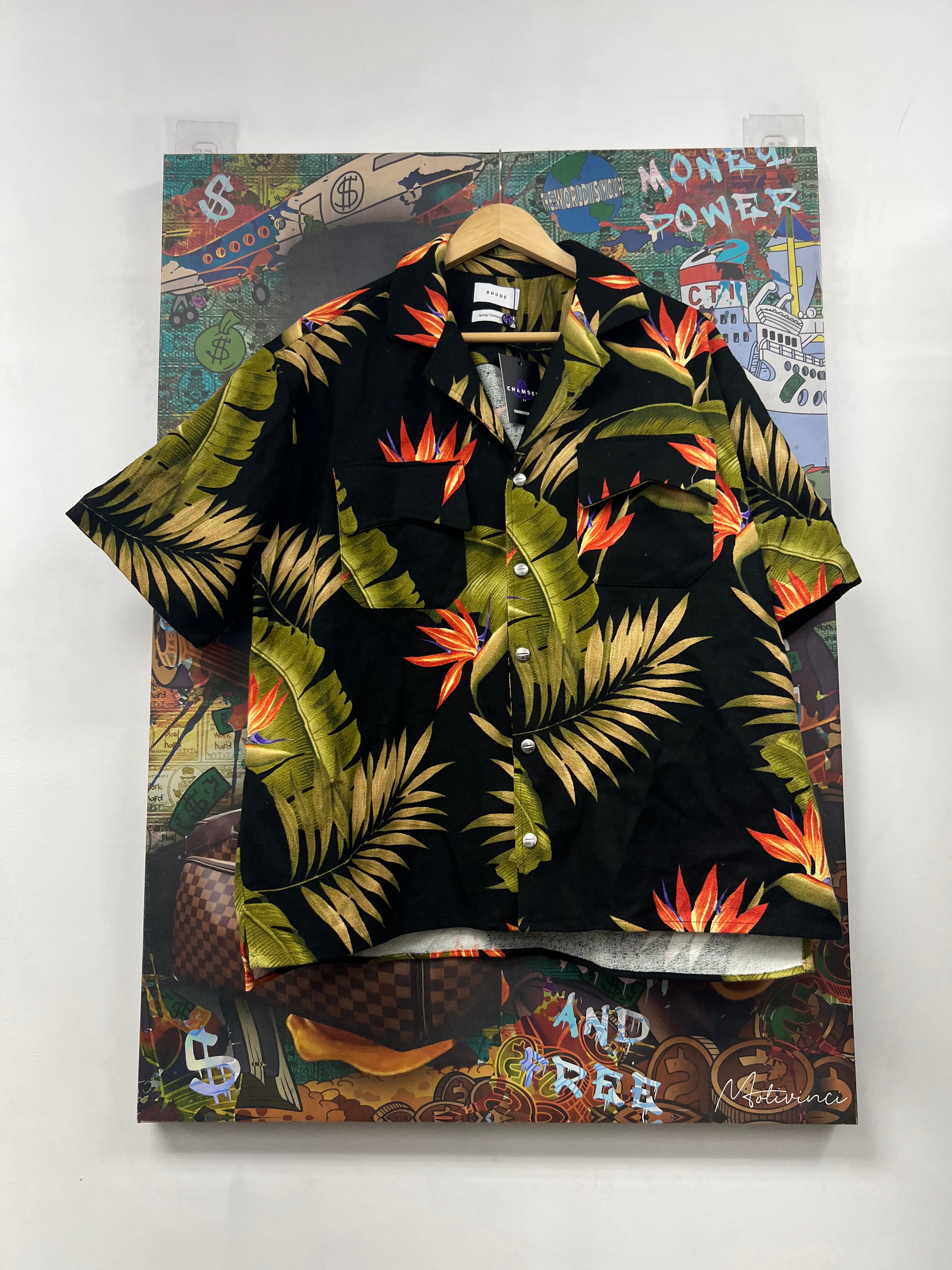 Rhude Floral Button Up