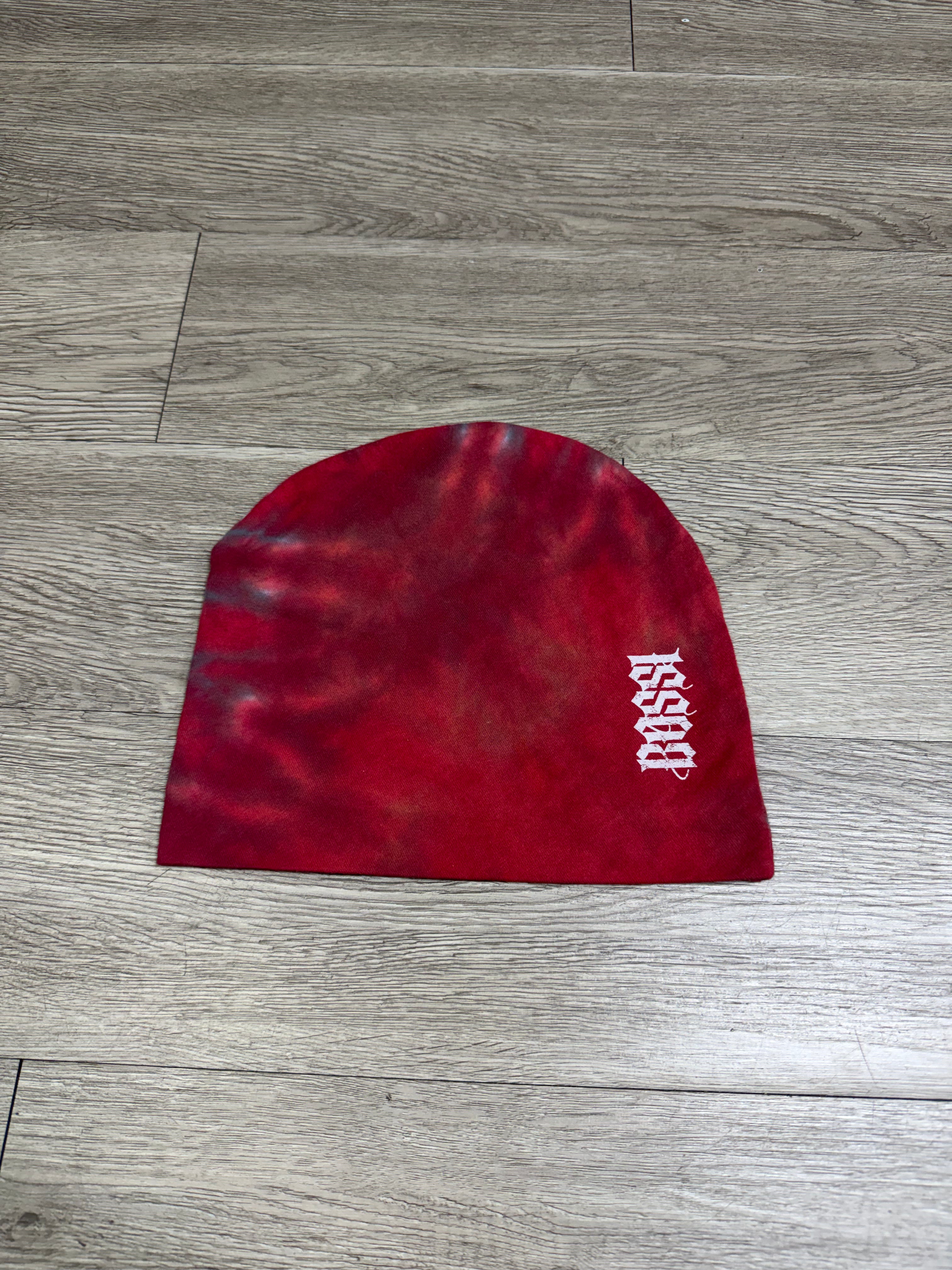 Bossi Tie Dye Skull Wasp Rhinestone Beanie