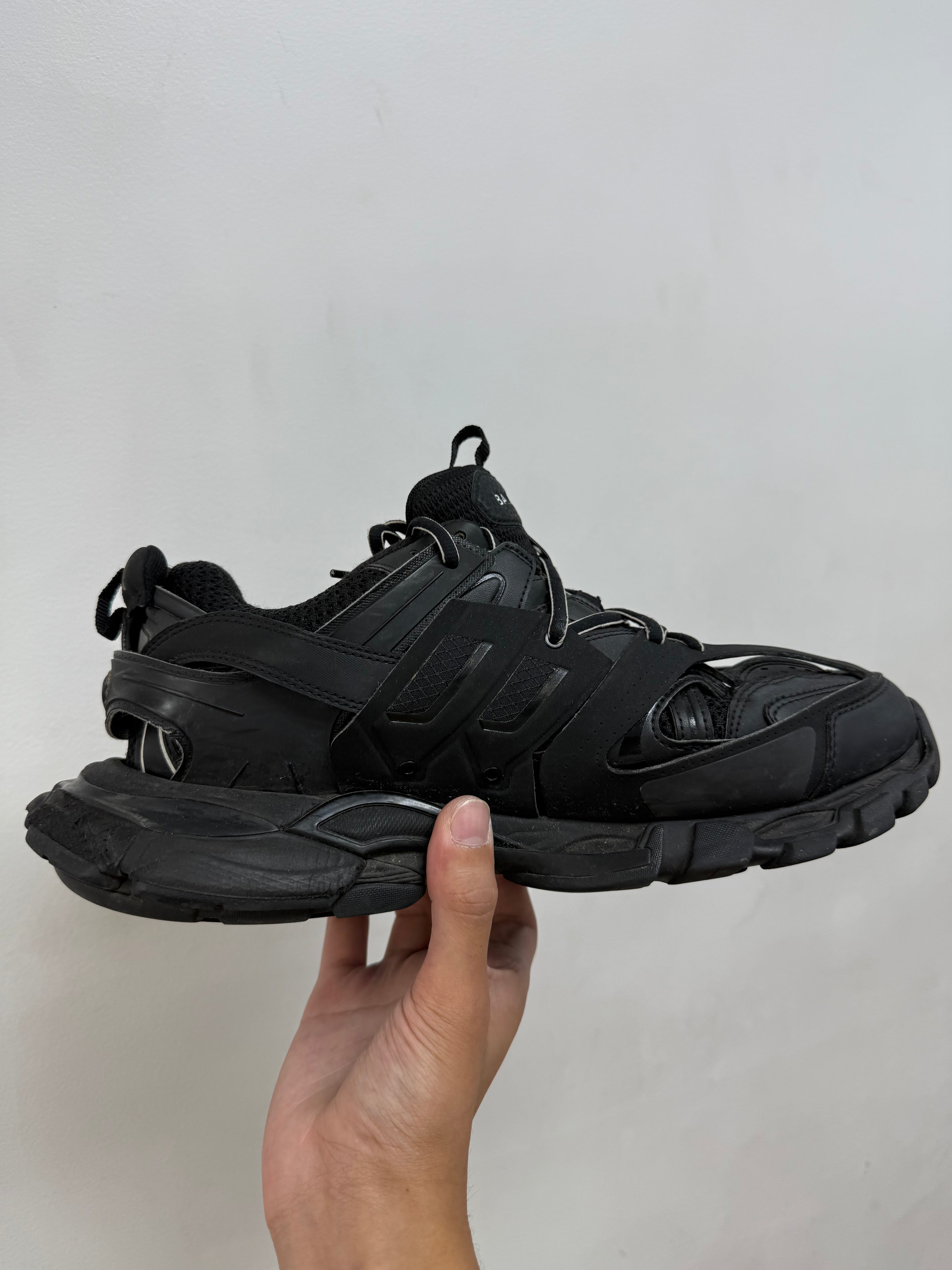 Balenciaga Black Track Sneakers