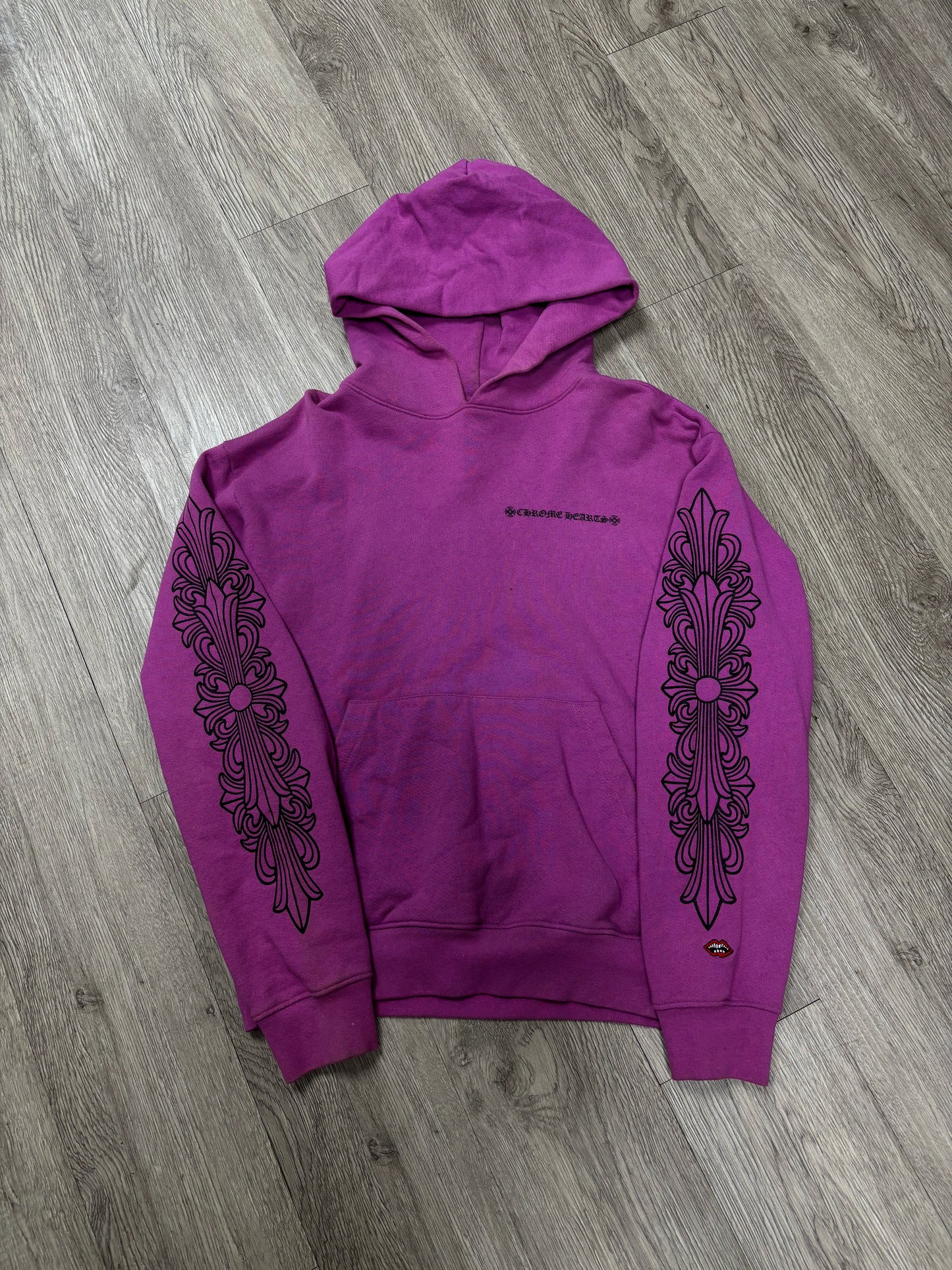 Chrome Hearts Matty Boy Purple Web Hoodie