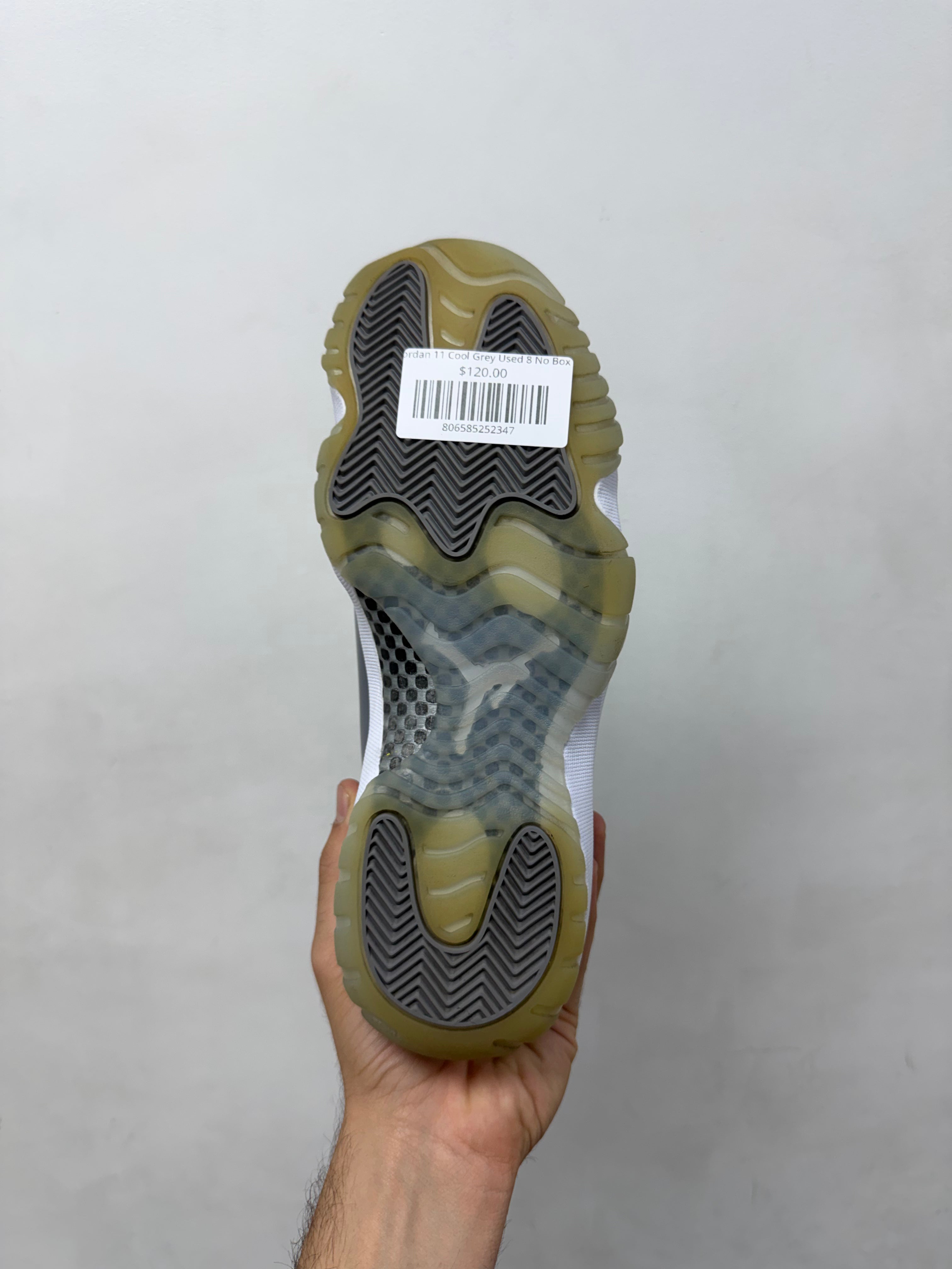 Jordan 11 Cool Grey Used 8 No Box
