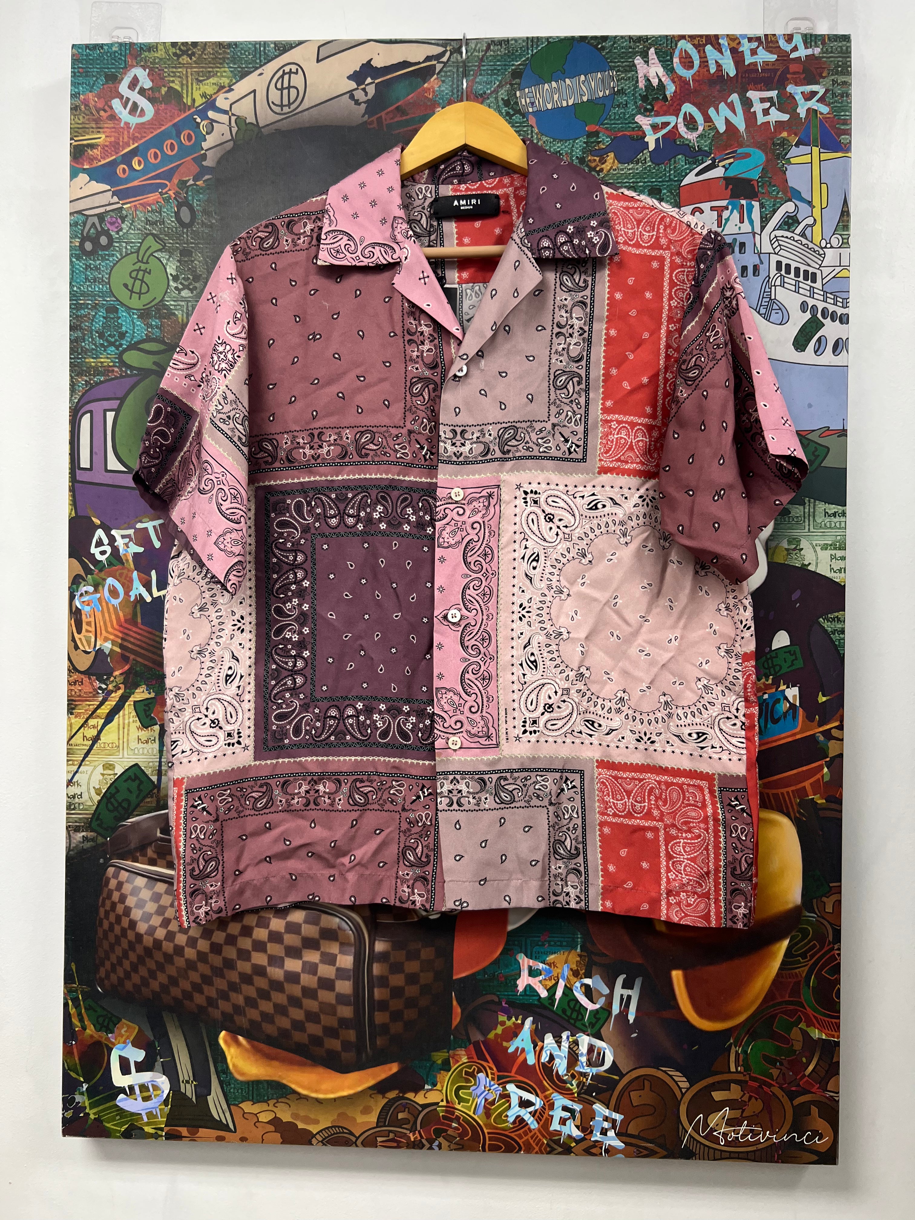 Amiri Silk Paisley Button Up