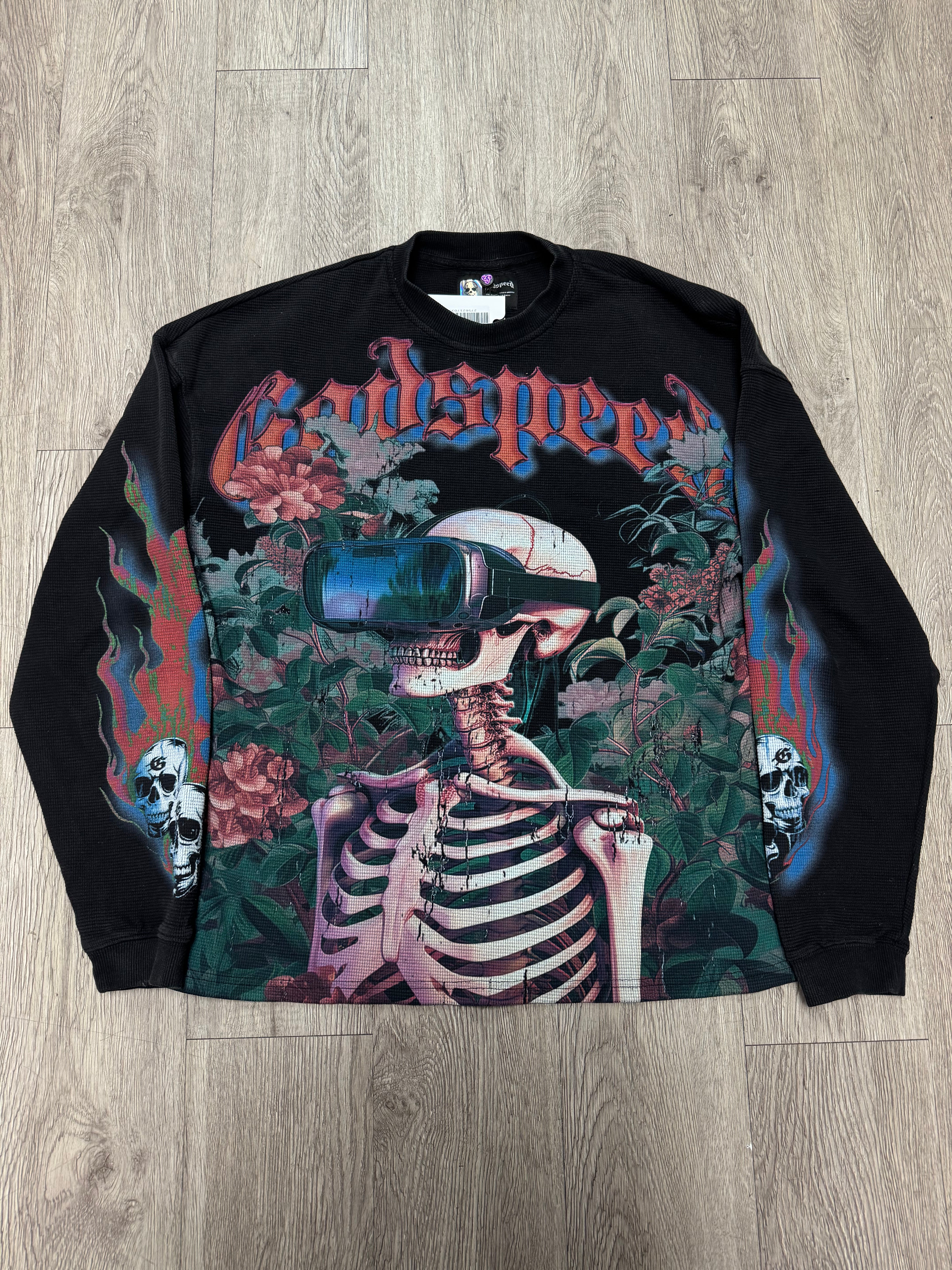 Godspeed Black Wash Vision Flowers Thermal