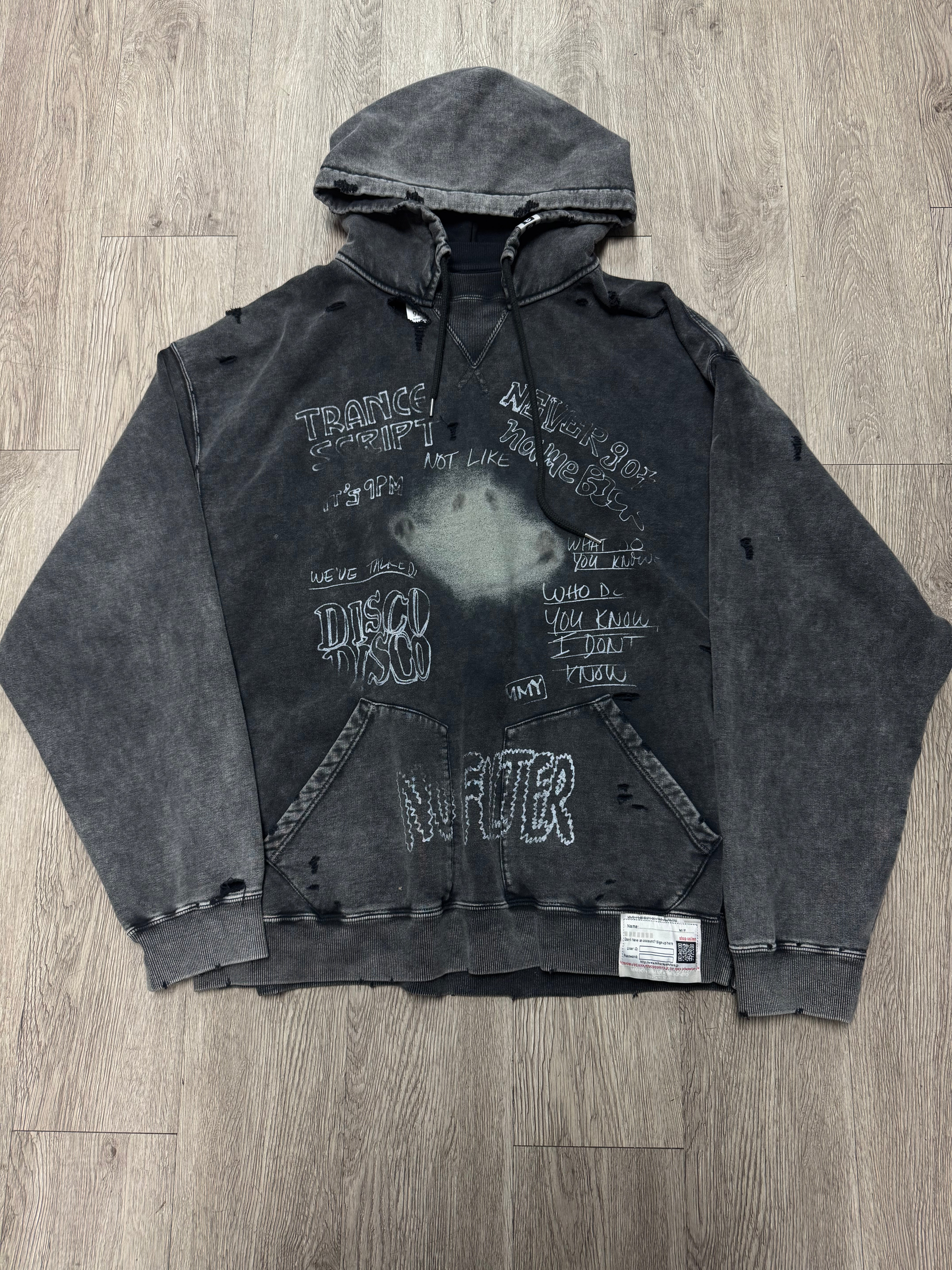 MMY Black Bleached (50) Hoodie