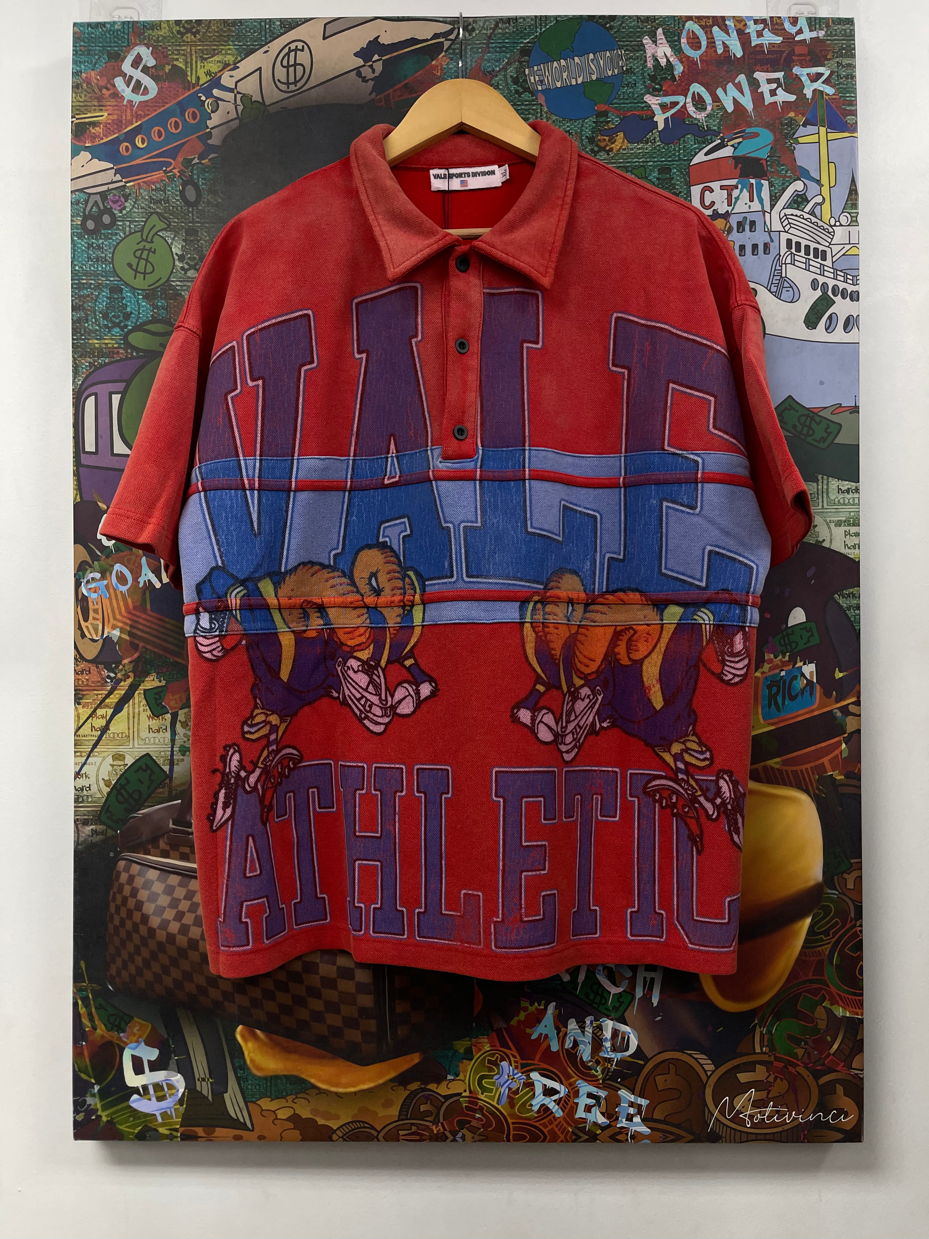 Vale Red Big Horn Polo